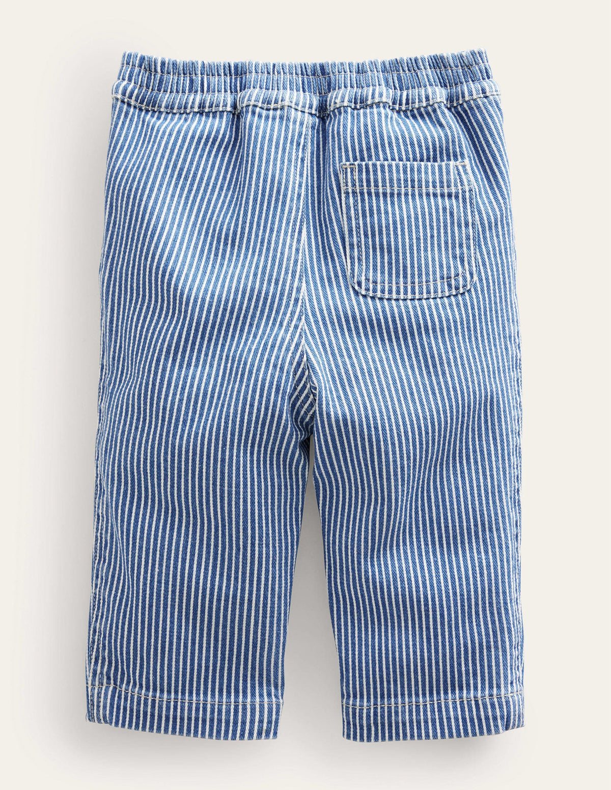 Woven Bottoms-Penzance Blue/ Ivory - Image 2