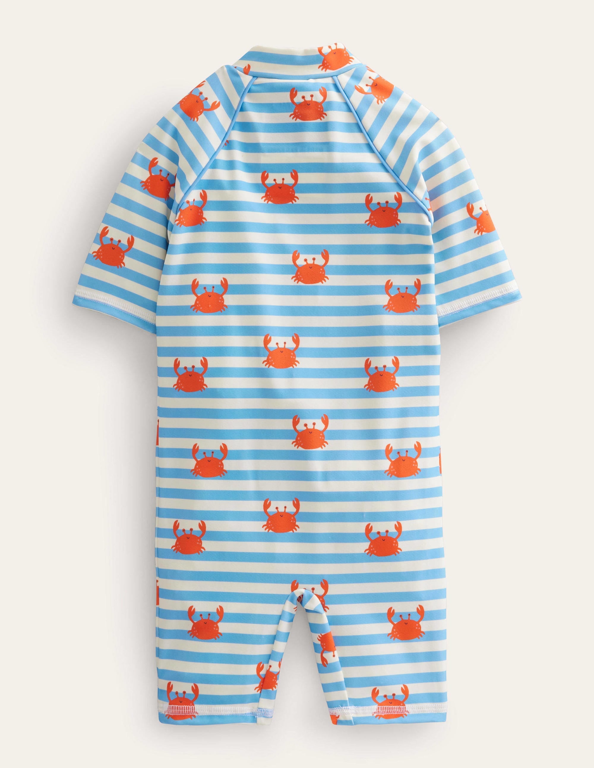 Printed Surf Suit-Bonnie Blue Crab Stripe - Image 2
