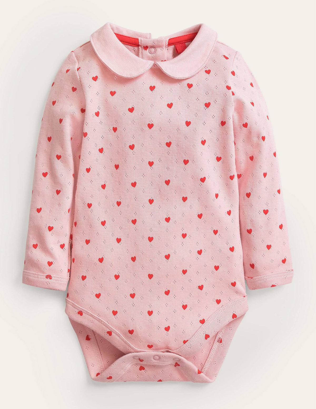 Pointelle Collared Body-Boto Pink Tiny Hearts-1