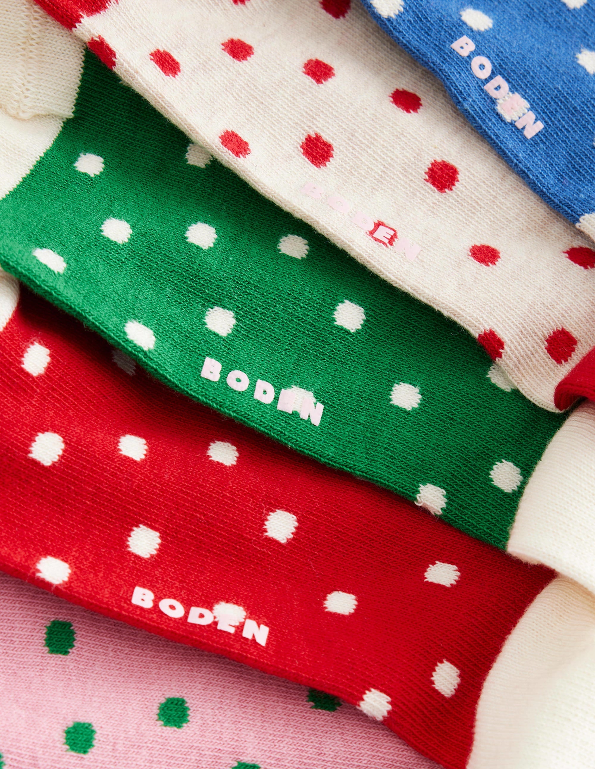 5 Pack Ankle Socks-Spot - Image 2