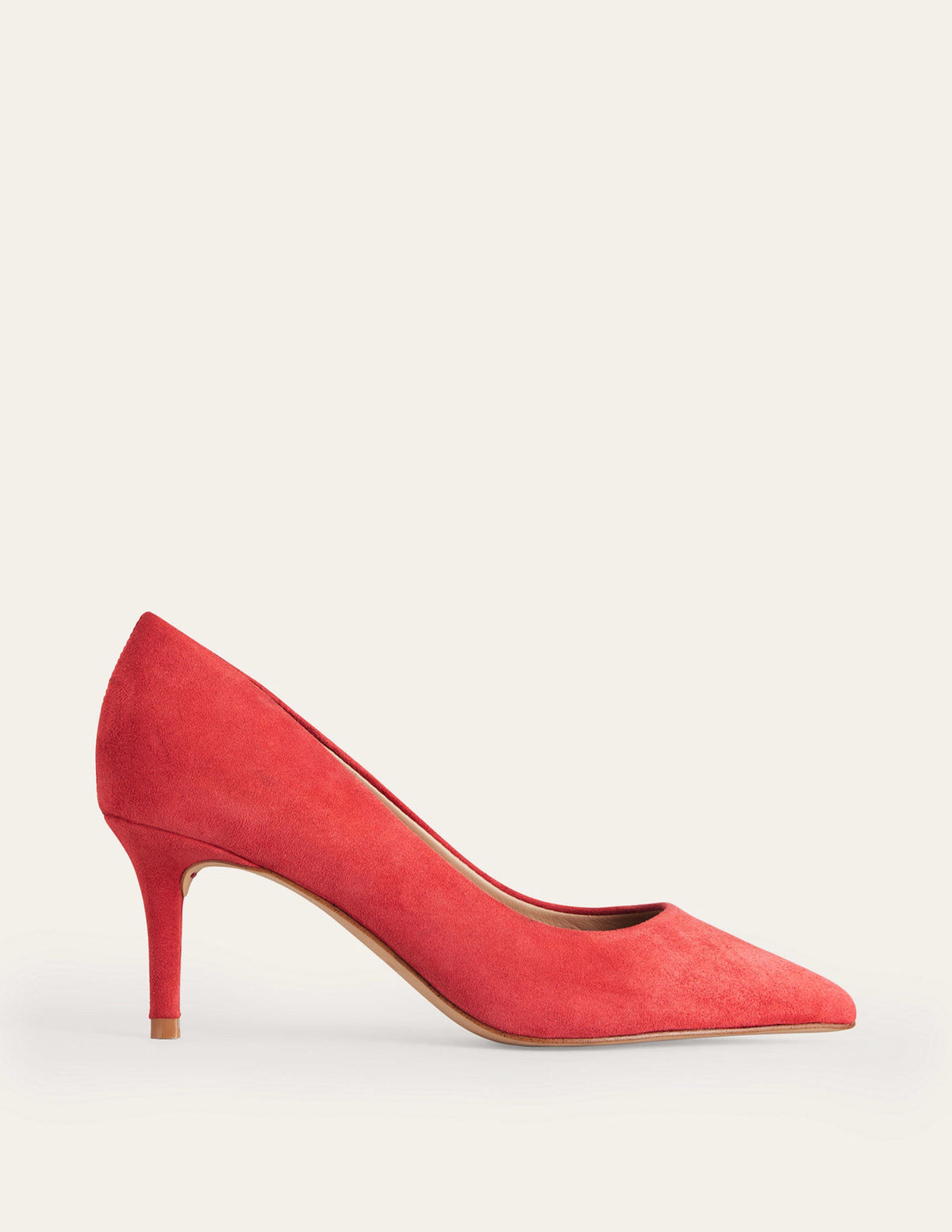 Classic Suede Heels-Hot Pepper Red Suede-2