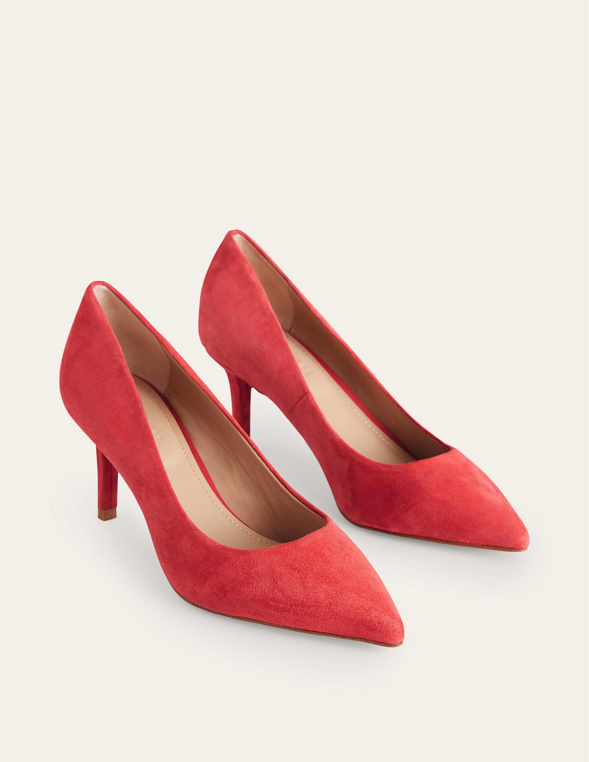 Classic Suede Heels-Hot Pepper Red Suede-3