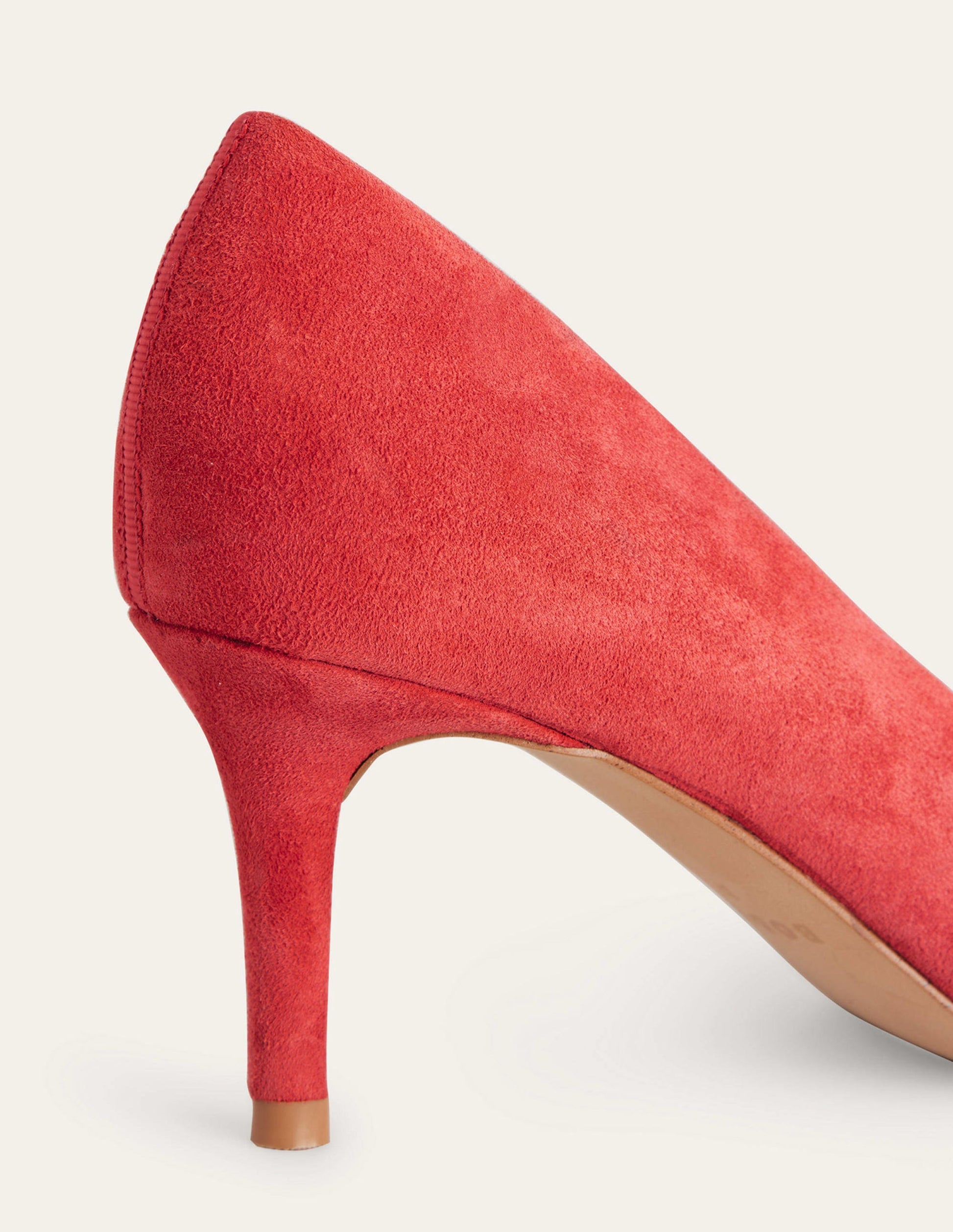 Classic Suede Heels-Hot Pepper Red Suede-4