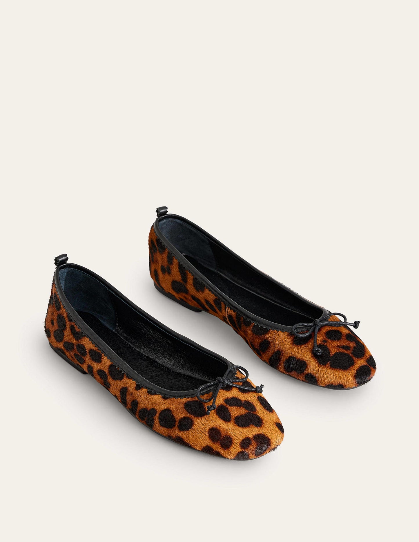 Kitty Flexi Sole Ballet Flats-Leopard