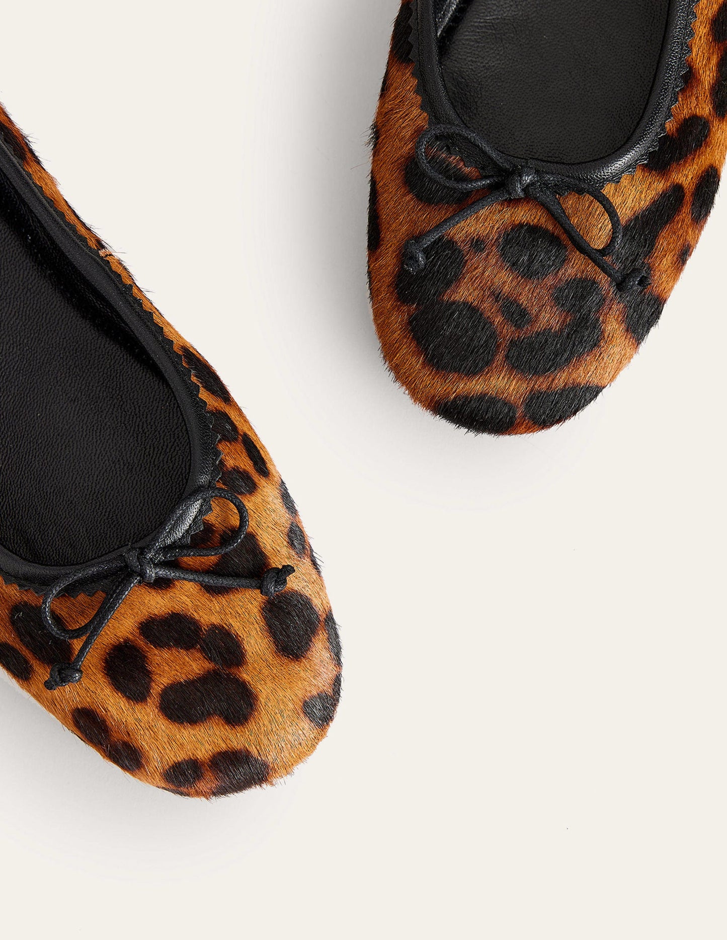 Kitty Flexi Sole Ballet Flats-Leopard