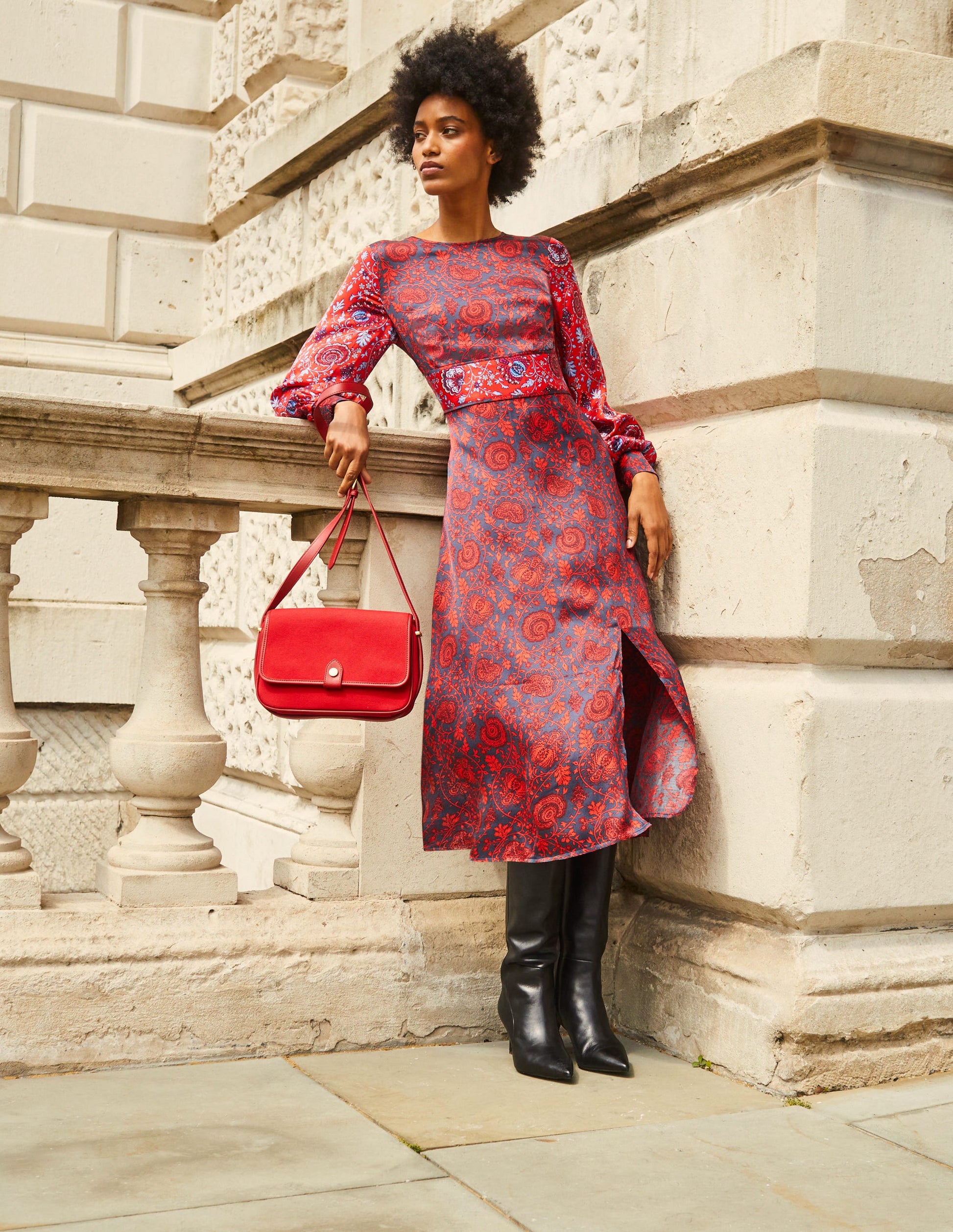 Structured Cross-Body Bag-Hot Pepper-2