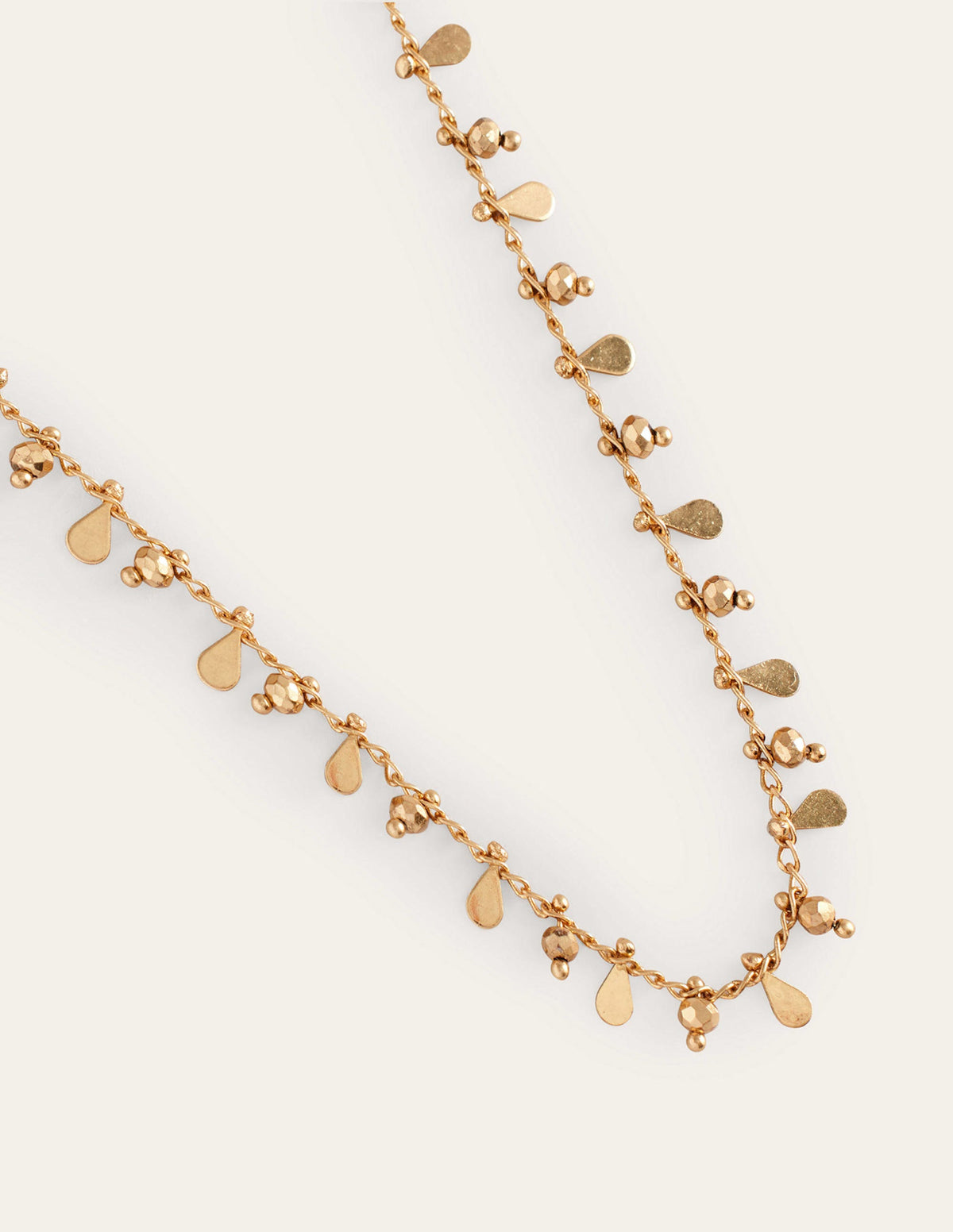 Beaded Necklace-Gold-3