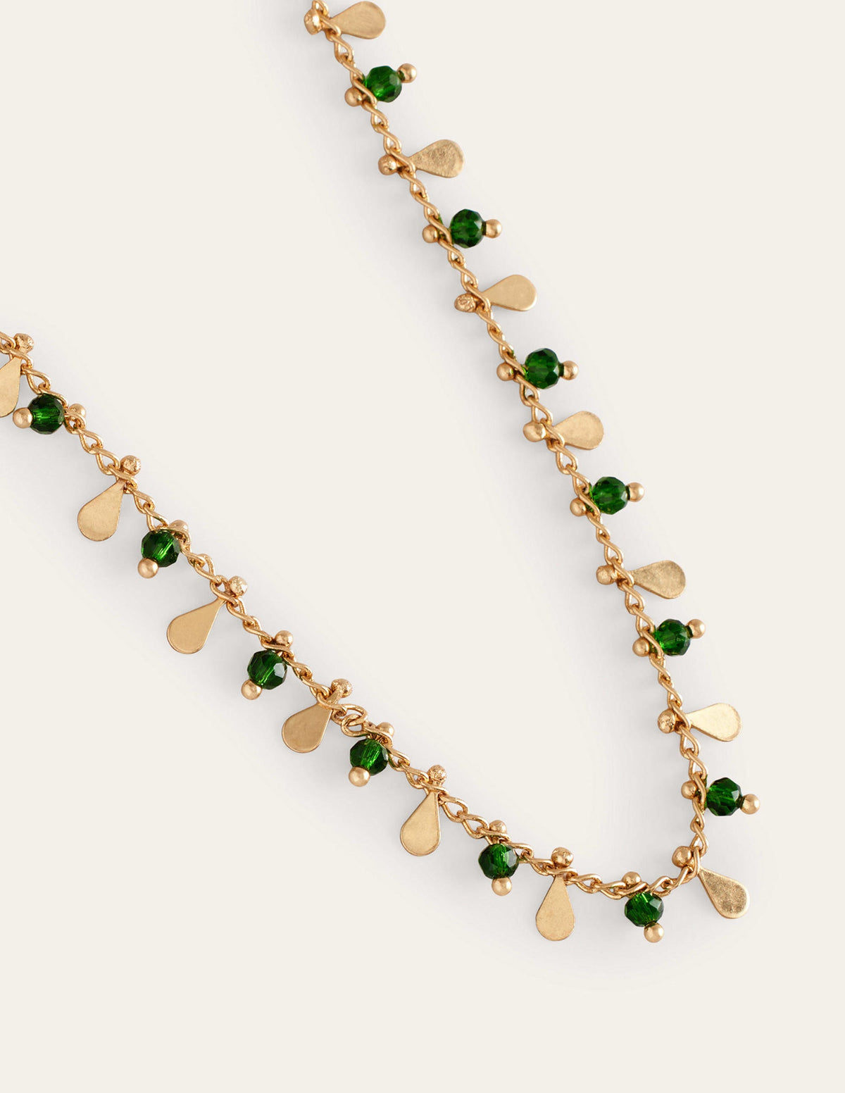 Beaded Necklace-Green - Image 4