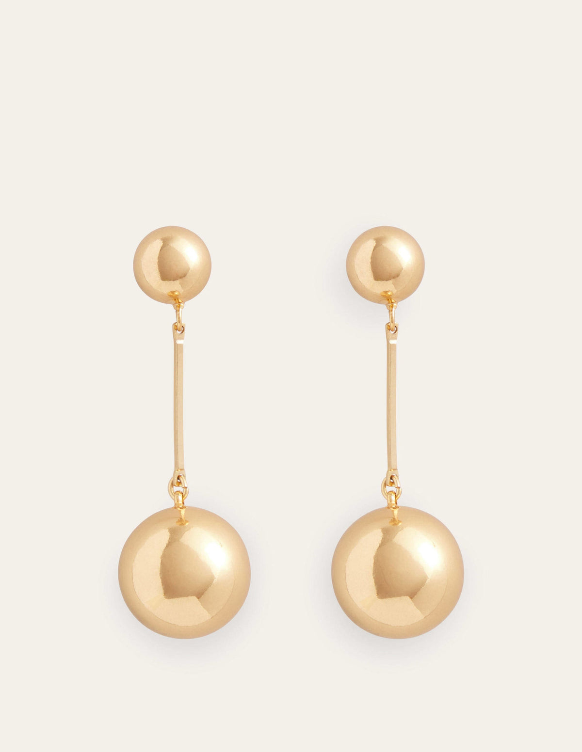 Statement Drop Earrings-Gold-2