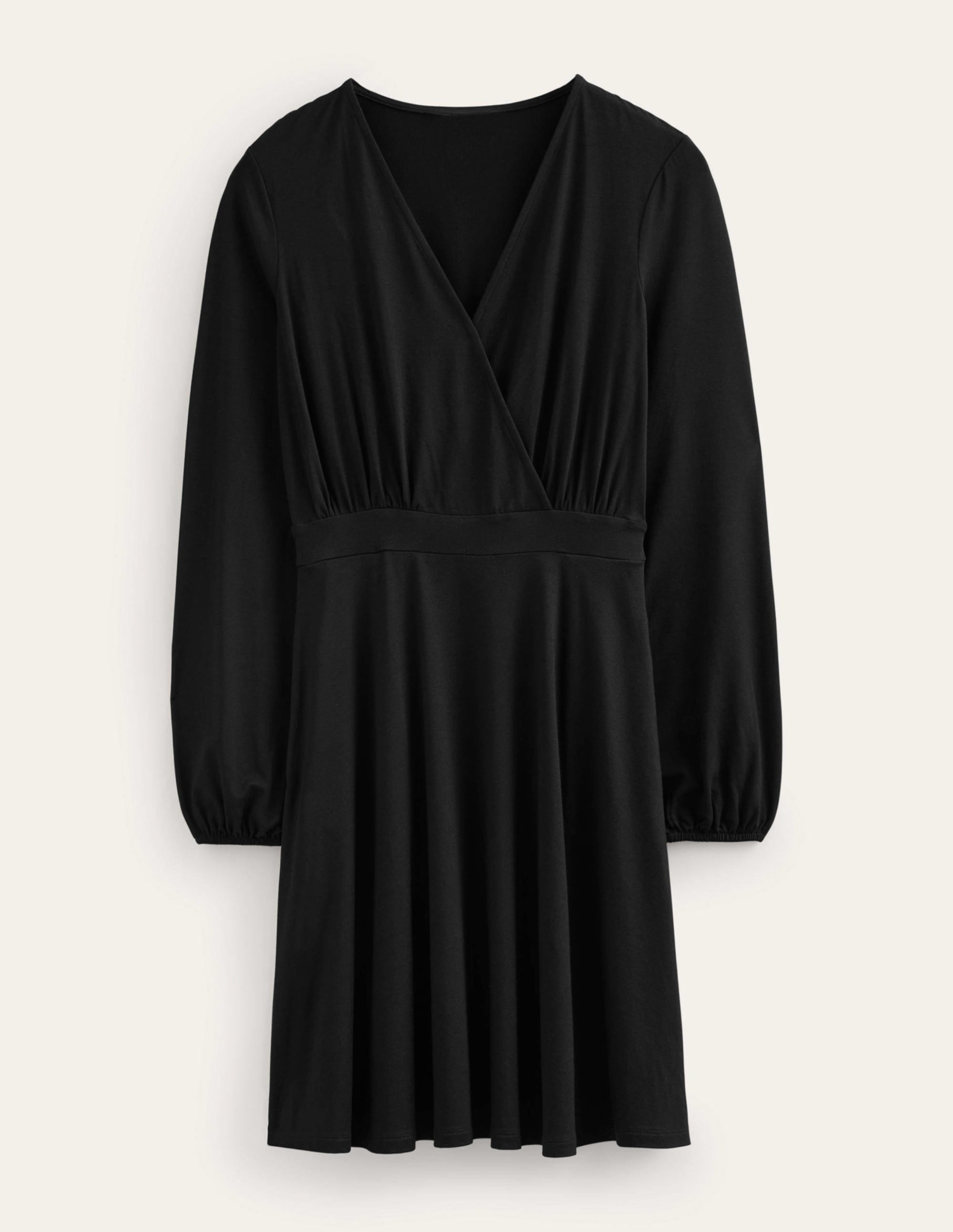 Willow Jersey Dress-Black - Image 7