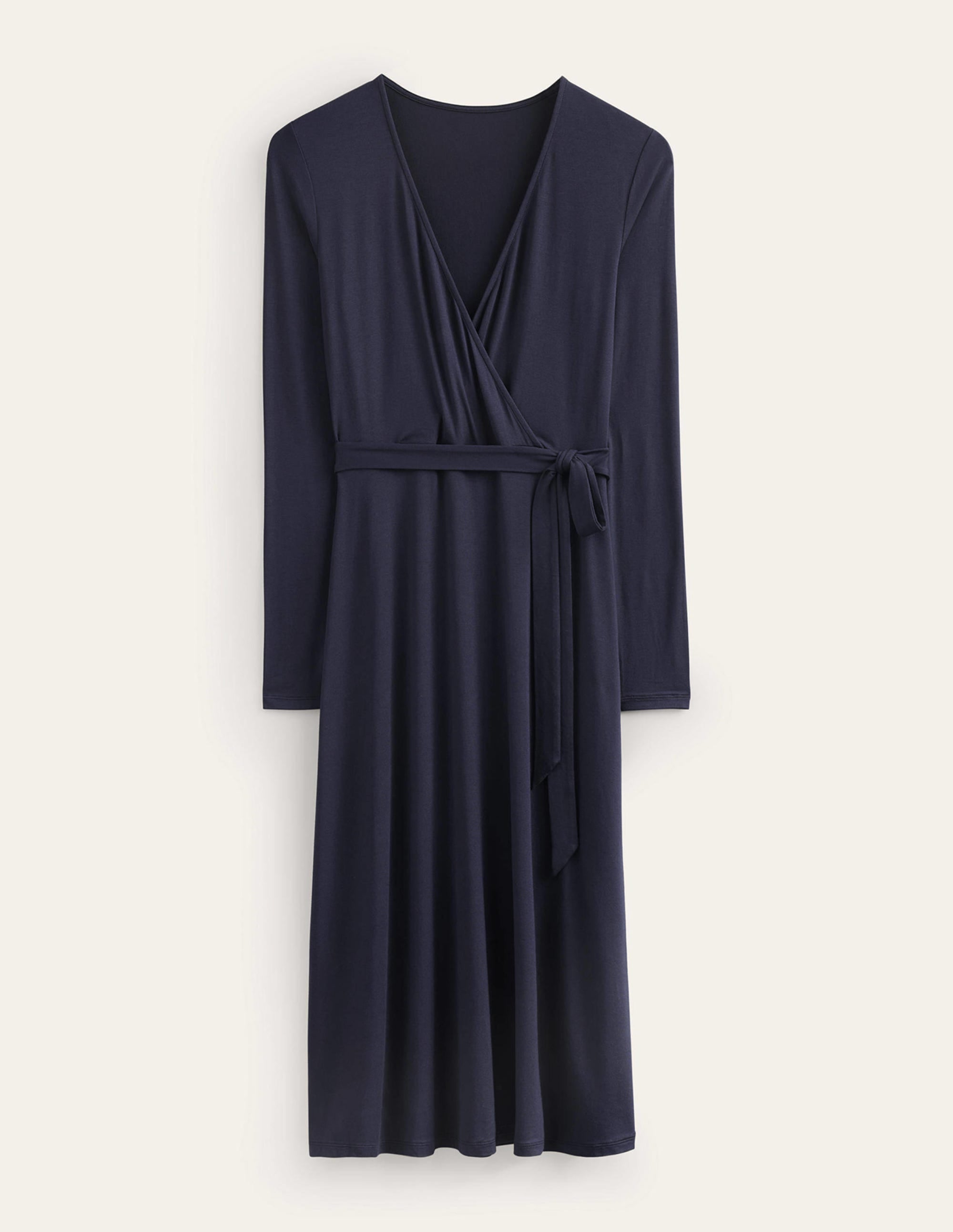 Nina Jersey Midi Dress-Navy - Image 5