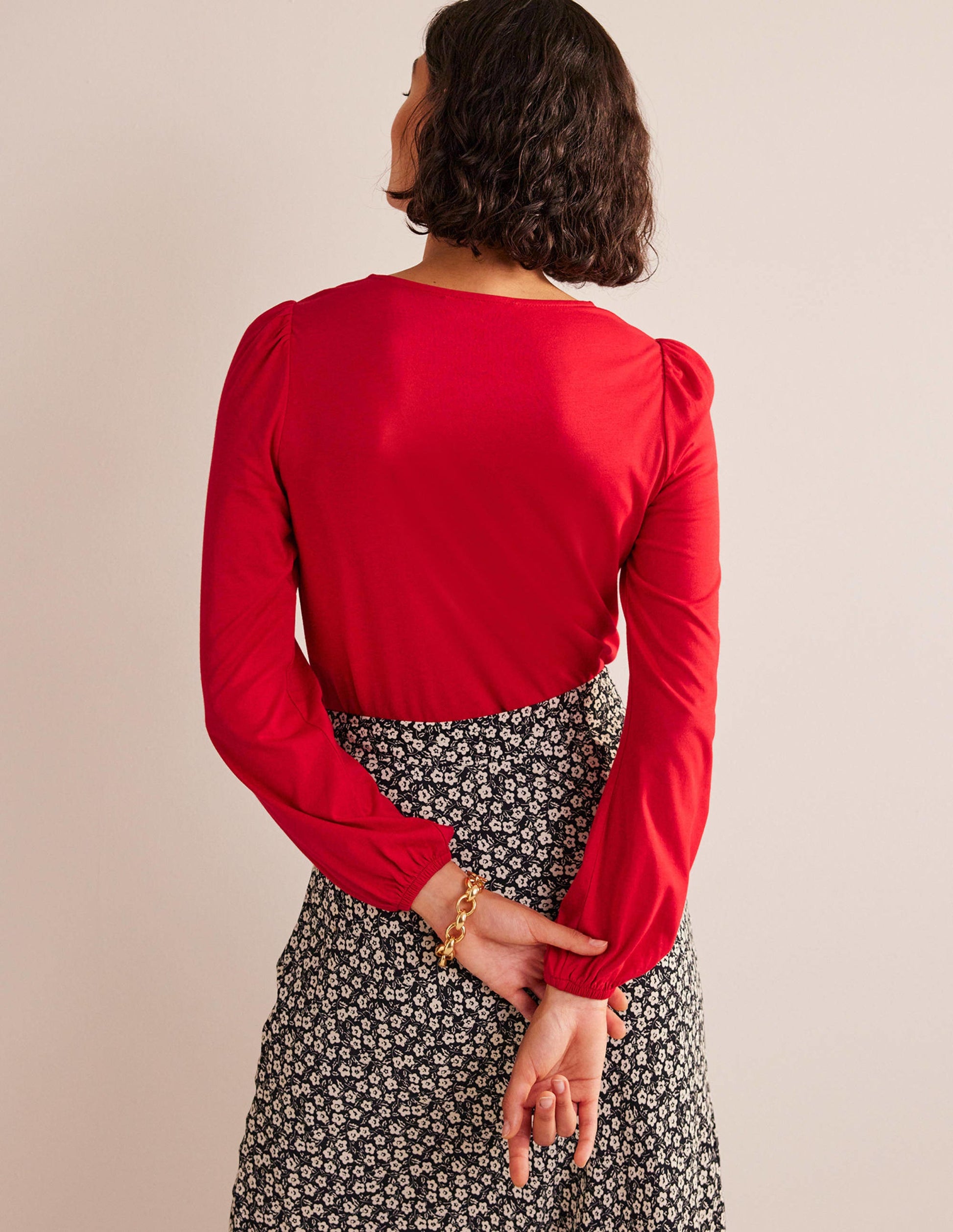 Supersoft Long Sleeve Top-Salsa-3