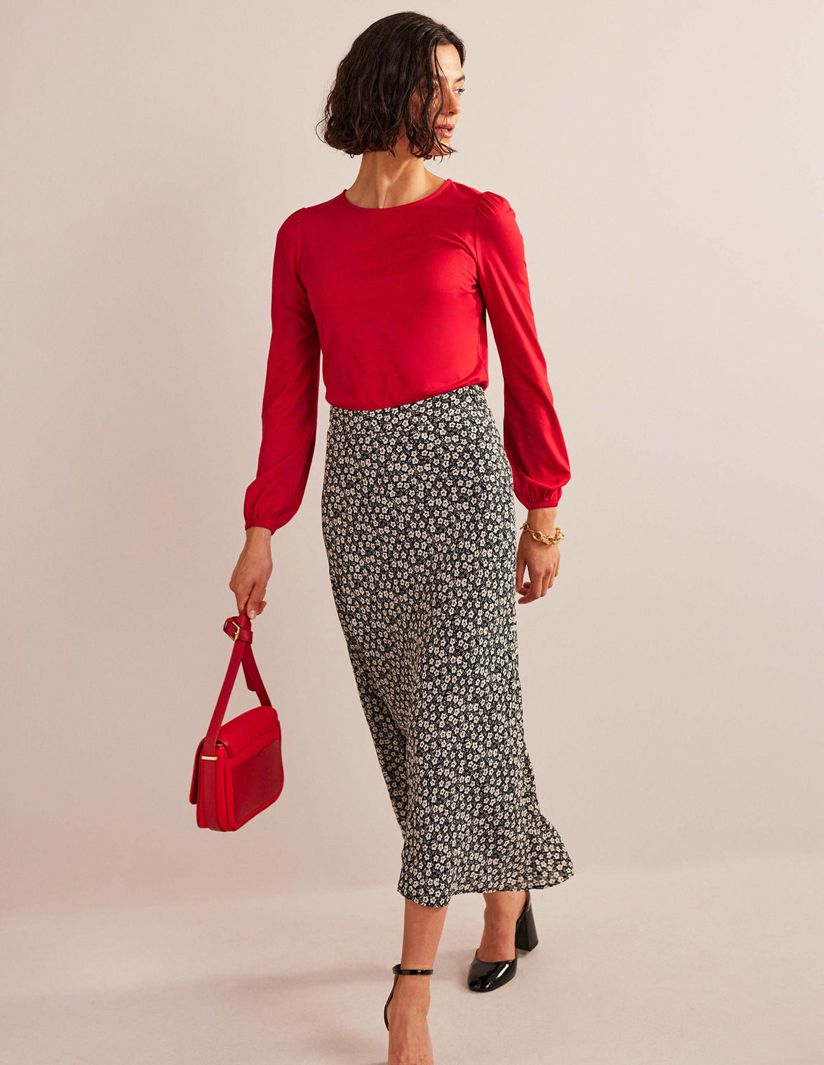 Supersoft Long Sleeve Top-Salsa - Image 4