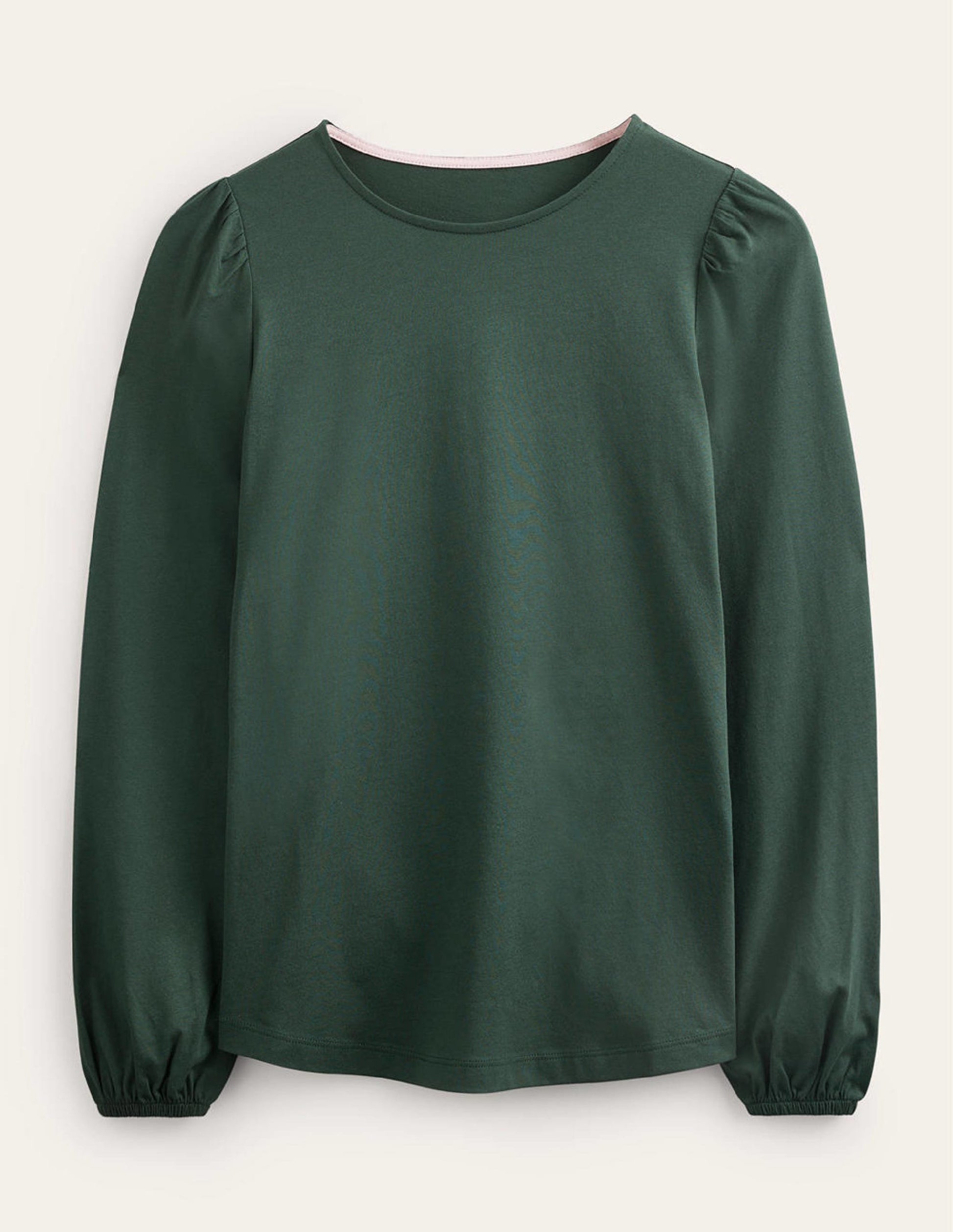 Supersoft Long Sleeve Top-Chatsworth Green-5