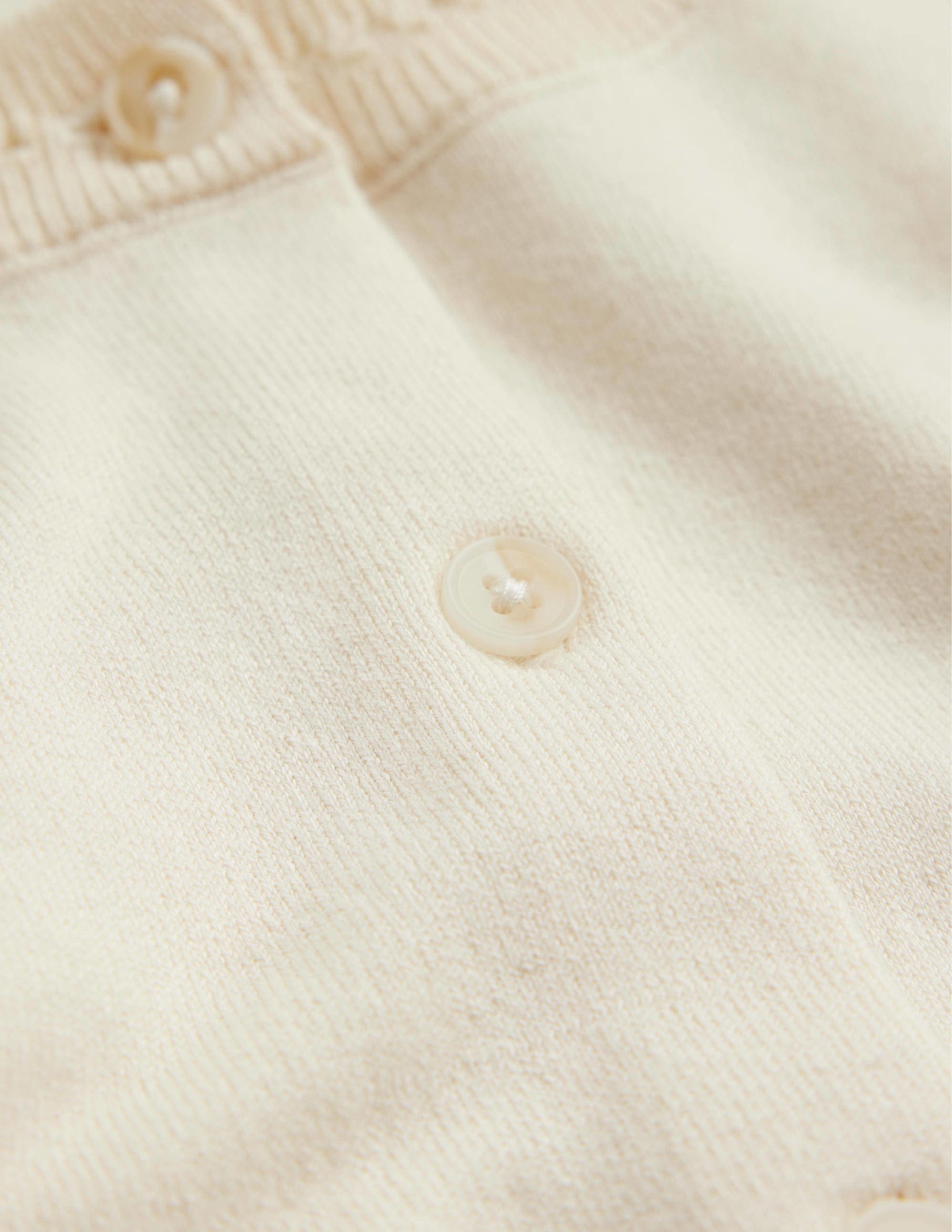 Catriona Cotton Cardigan-Warm Ivory - Image 8