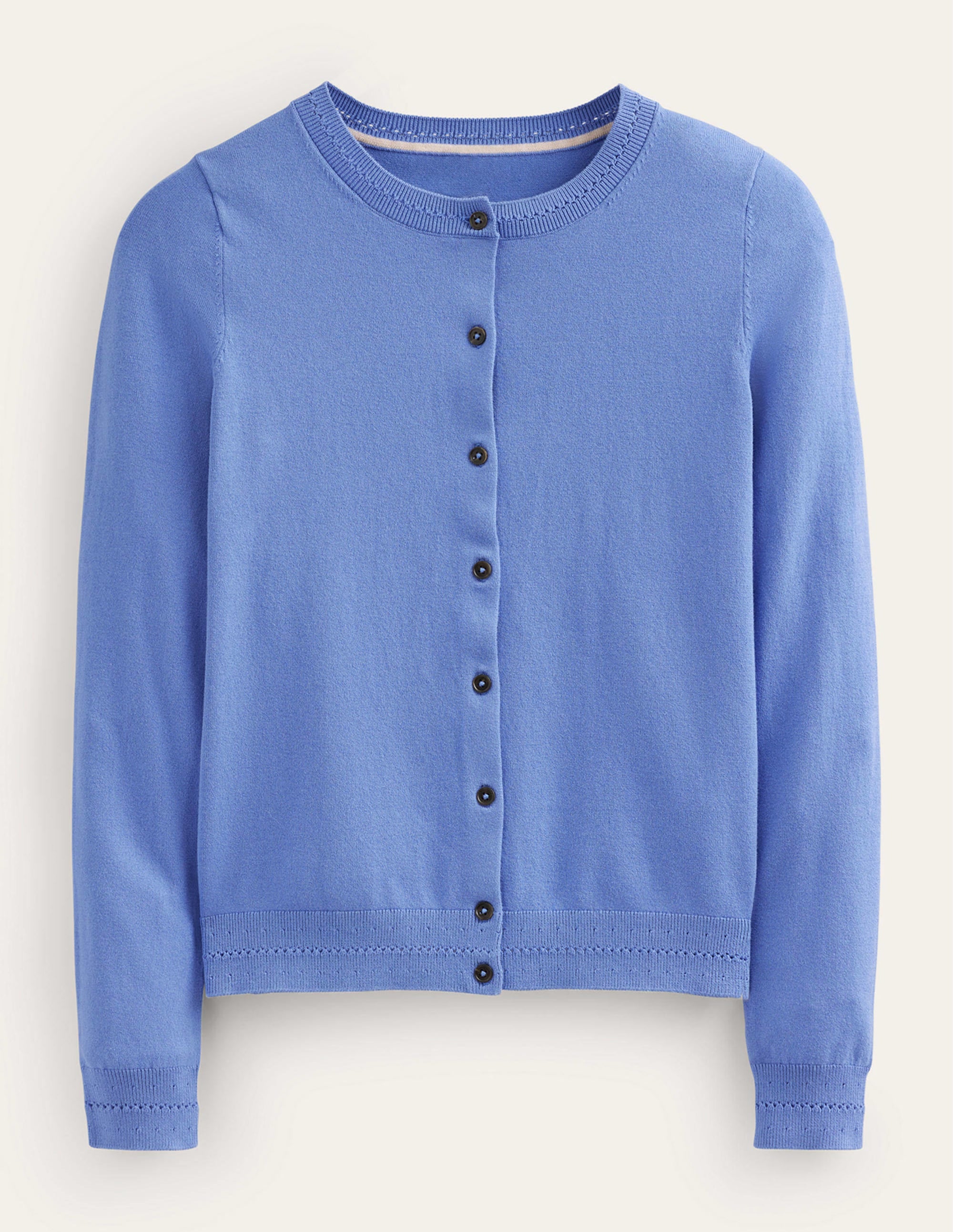 Catriona Cotton Cardigan-Marina - Image 5