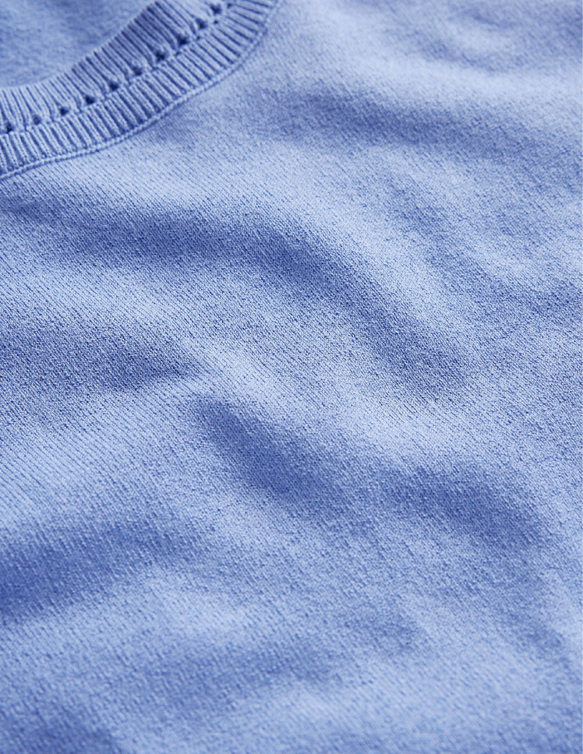 Catriona Cotton Crew Jumper-Marina-6