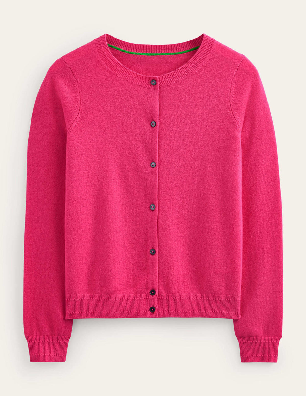 Eva Cashmere Crew Cardigan-Jazzy - Image 6
