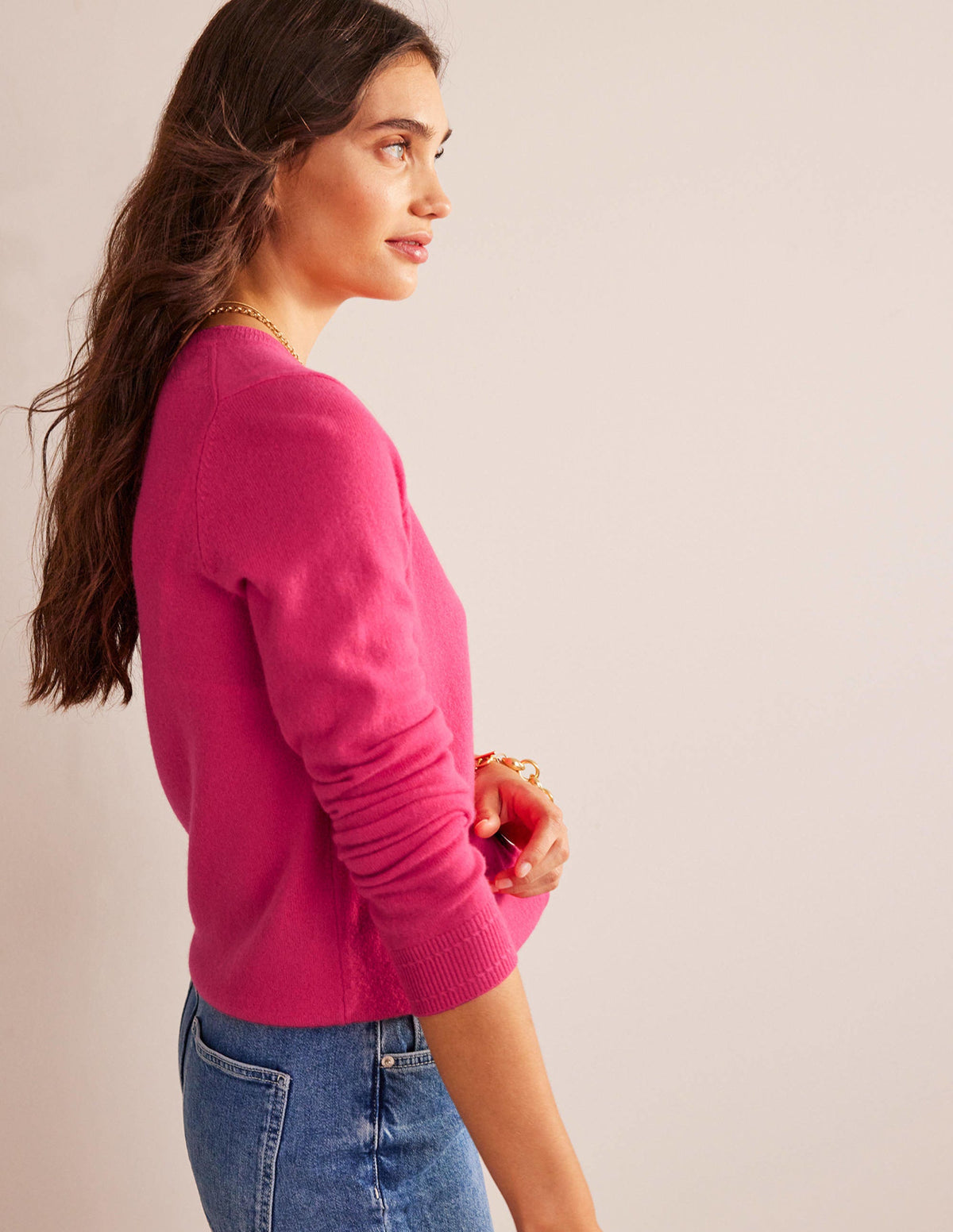 Eva Cashmere Crew Cardigan-Jazzy-4