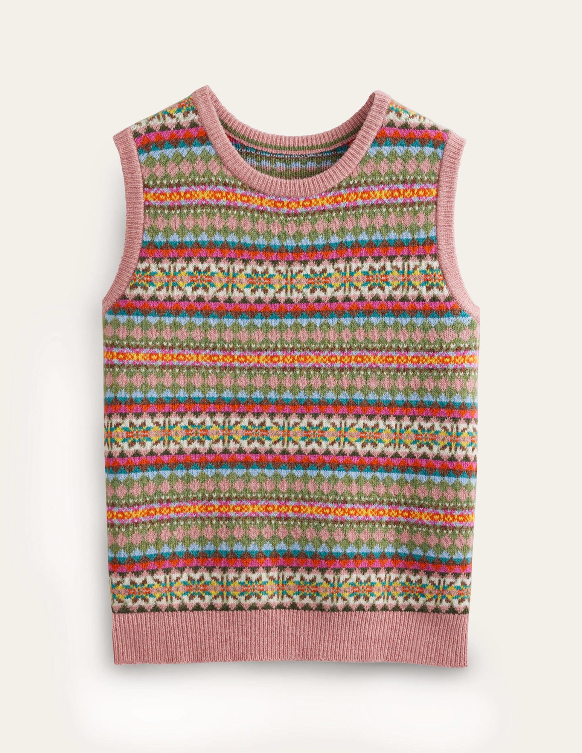 Edie Fair Isle Vest-Heritage-5