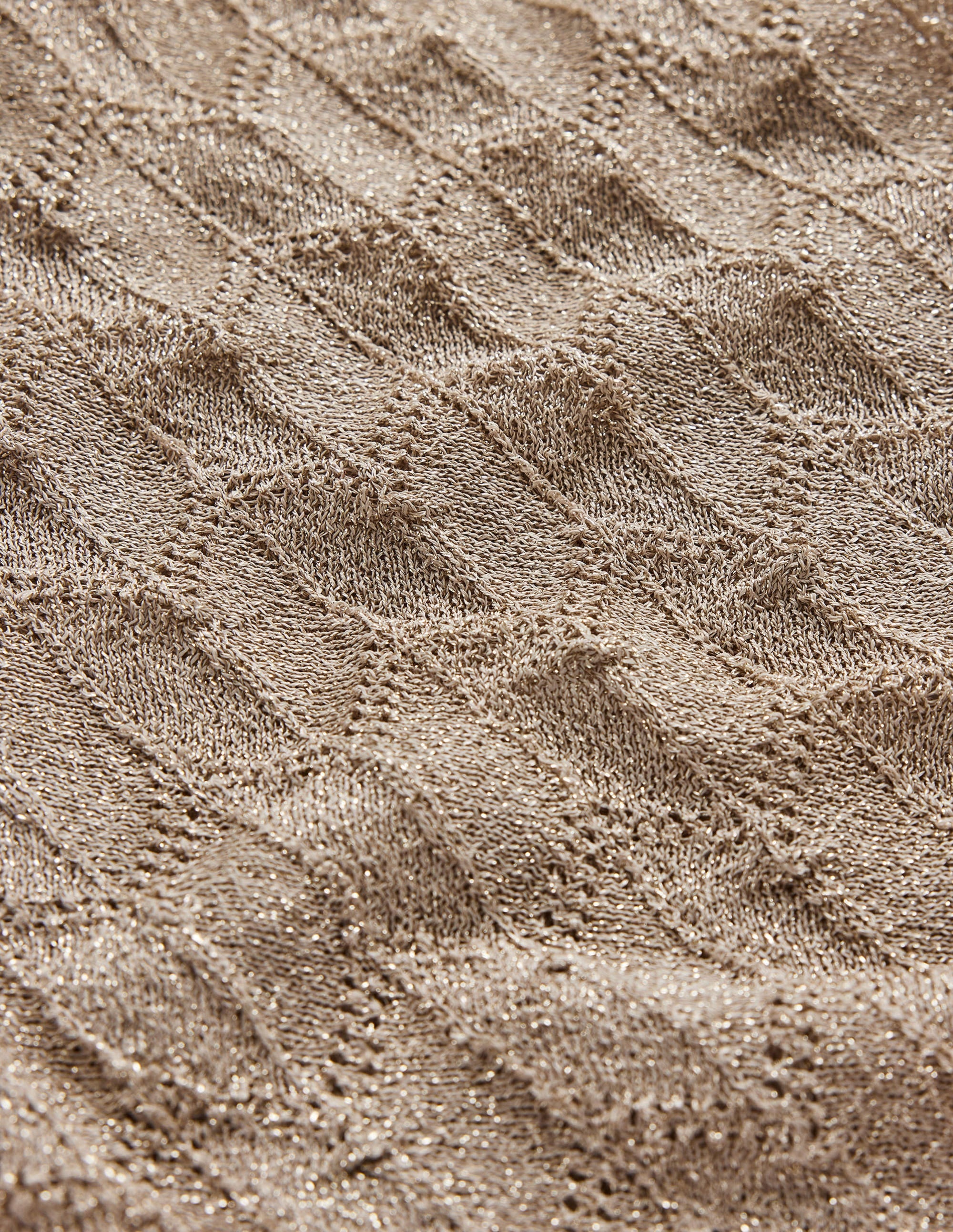 Knitted Beach Pants-Metallic Stone - Image 6