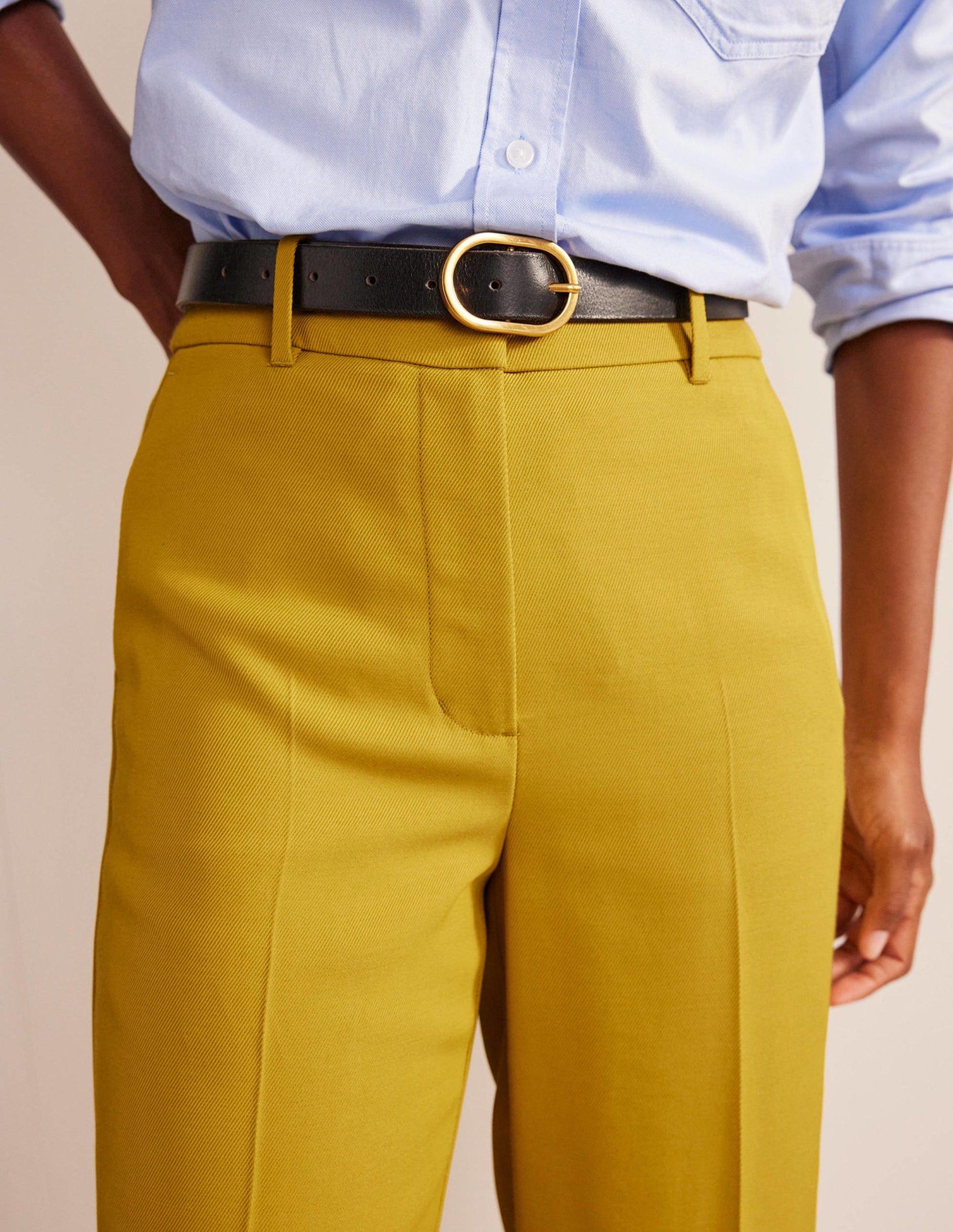 Tailored Tapered Pants-Citronelle-2