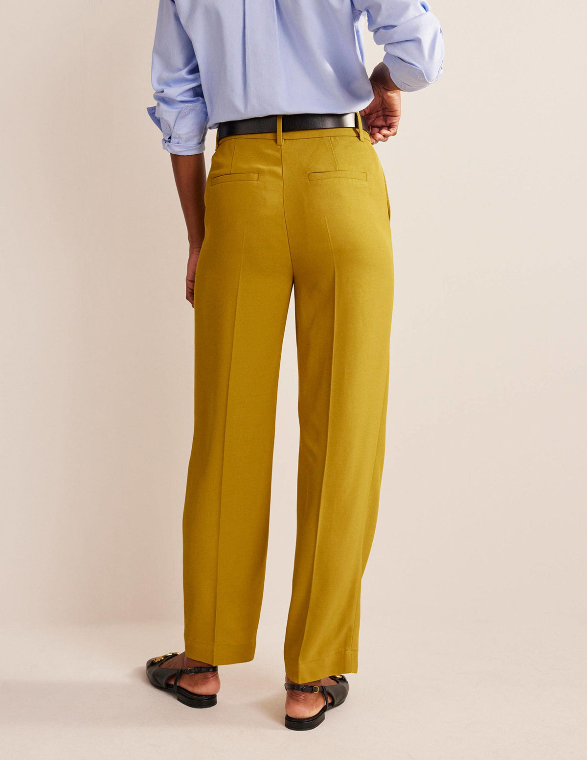Tailored Tapered Pants-Citronelle-3