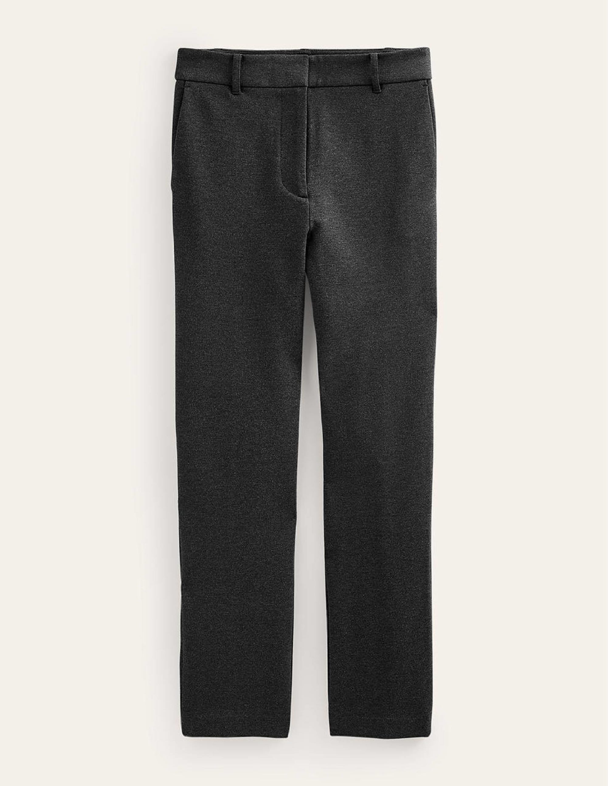 Highgate Ponte Pants-Charcoal Marl - Image 6