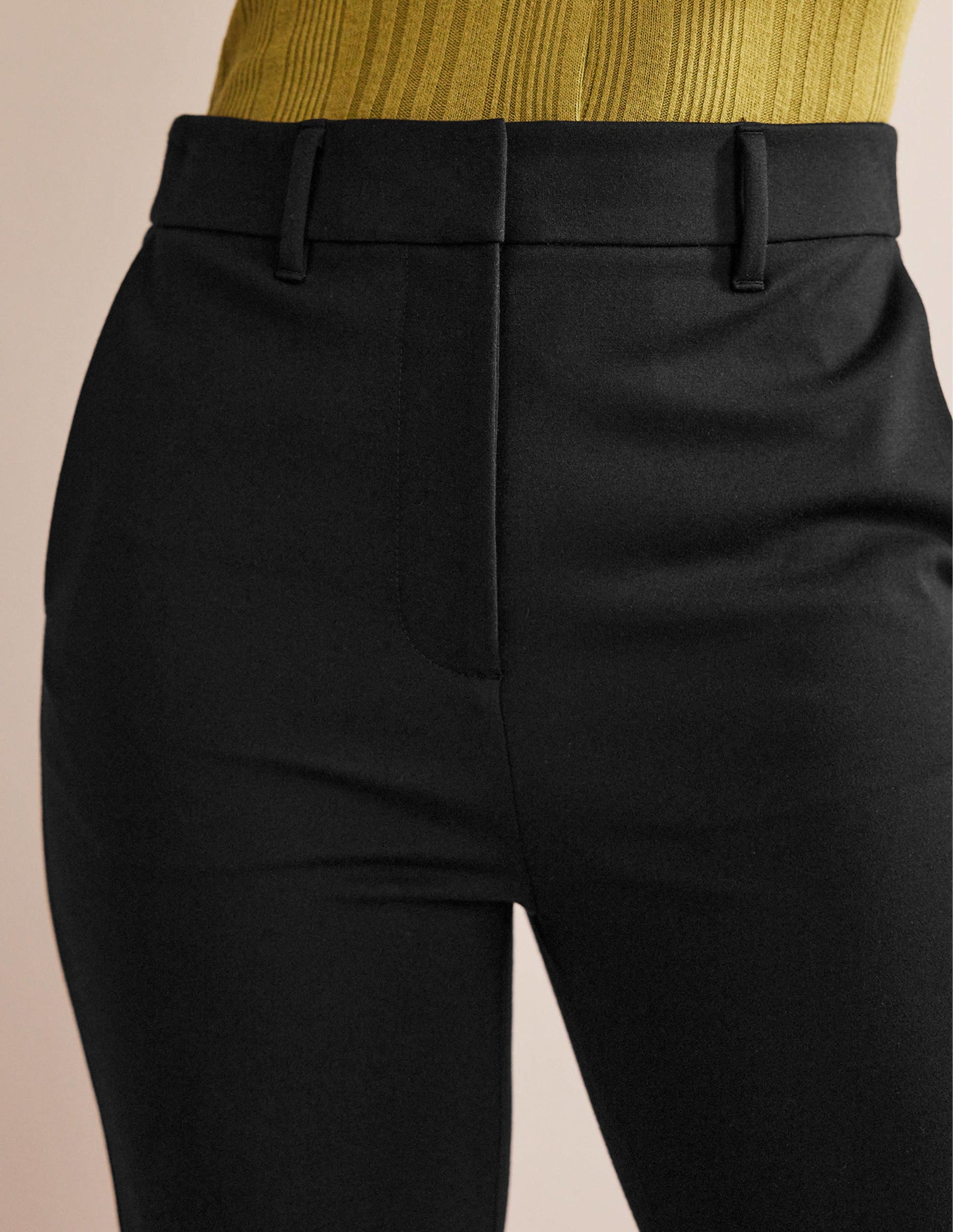 Brompton Jersey Pants-Black-2