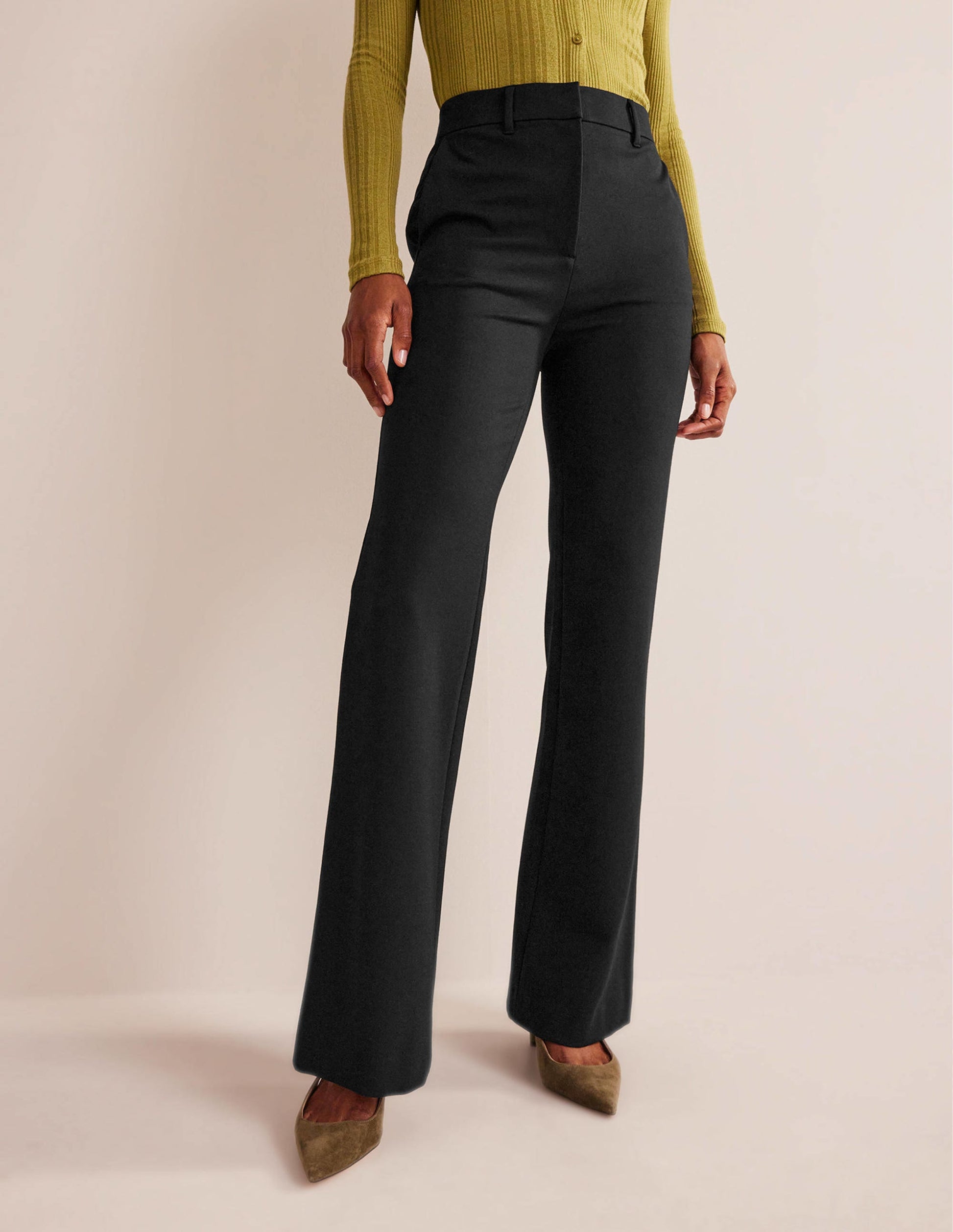 Brompton Jersey Pants-Black-4
