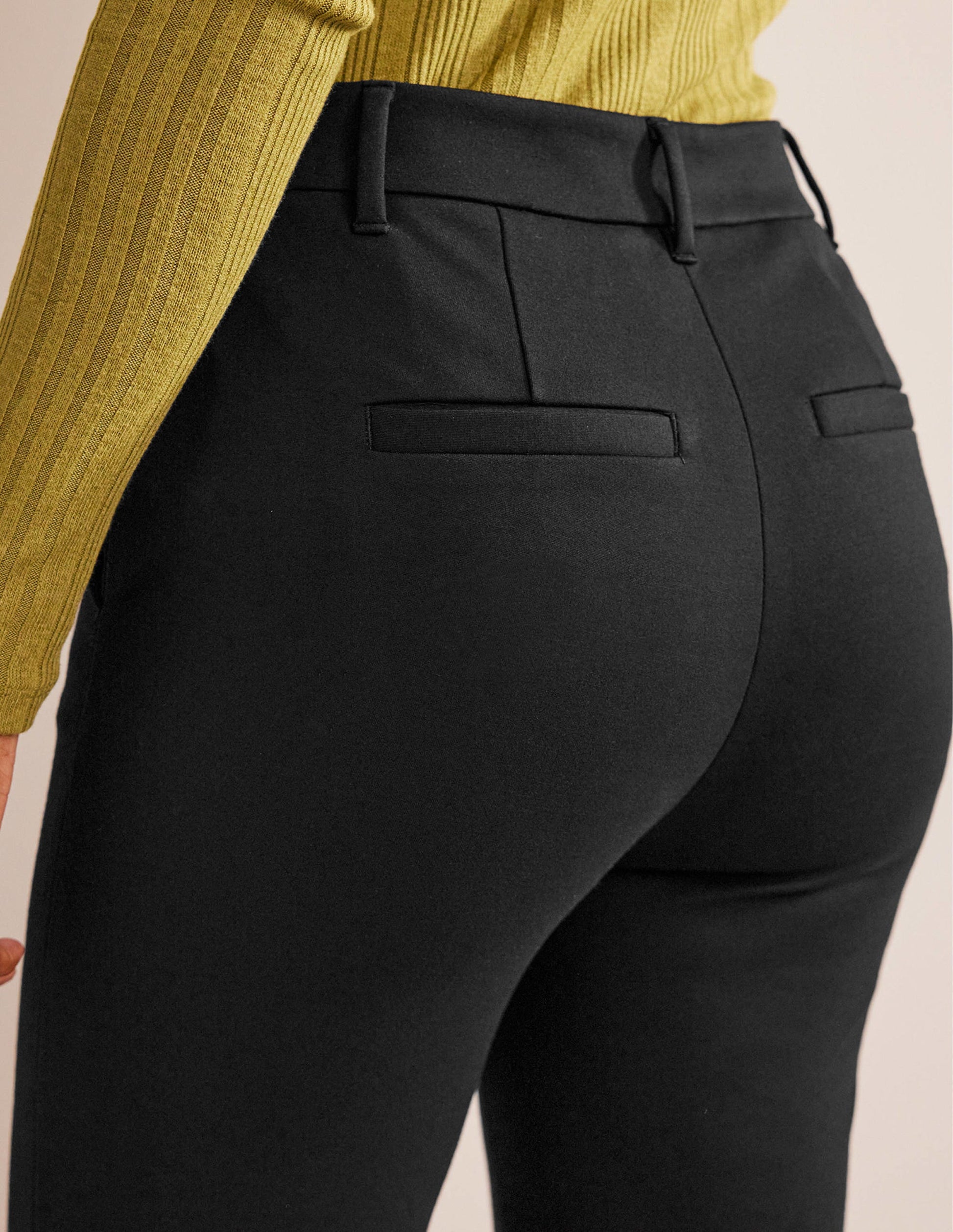 Brompton Jersey Pants-Black-5