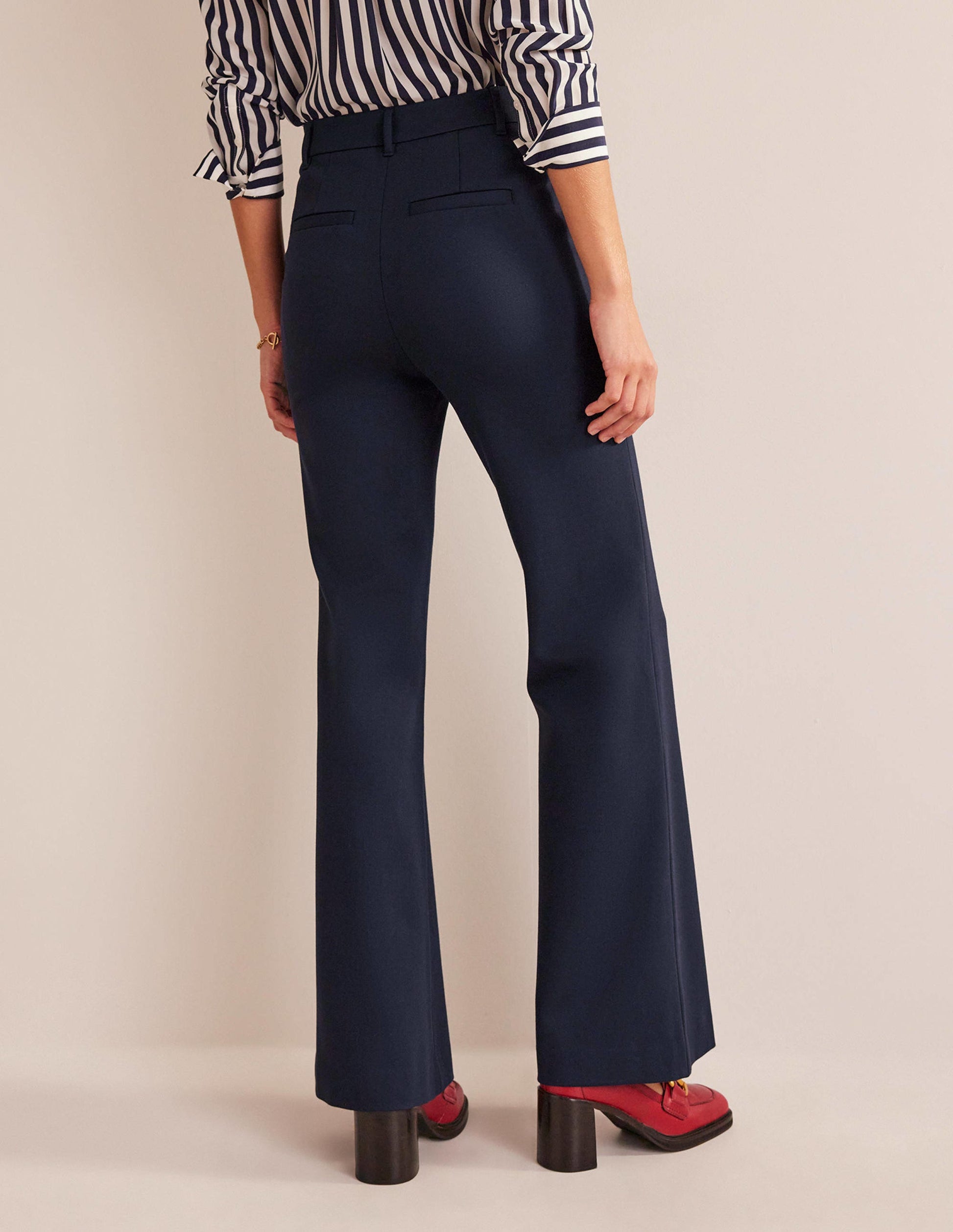 Brompton Jersey Pants-Navy-3