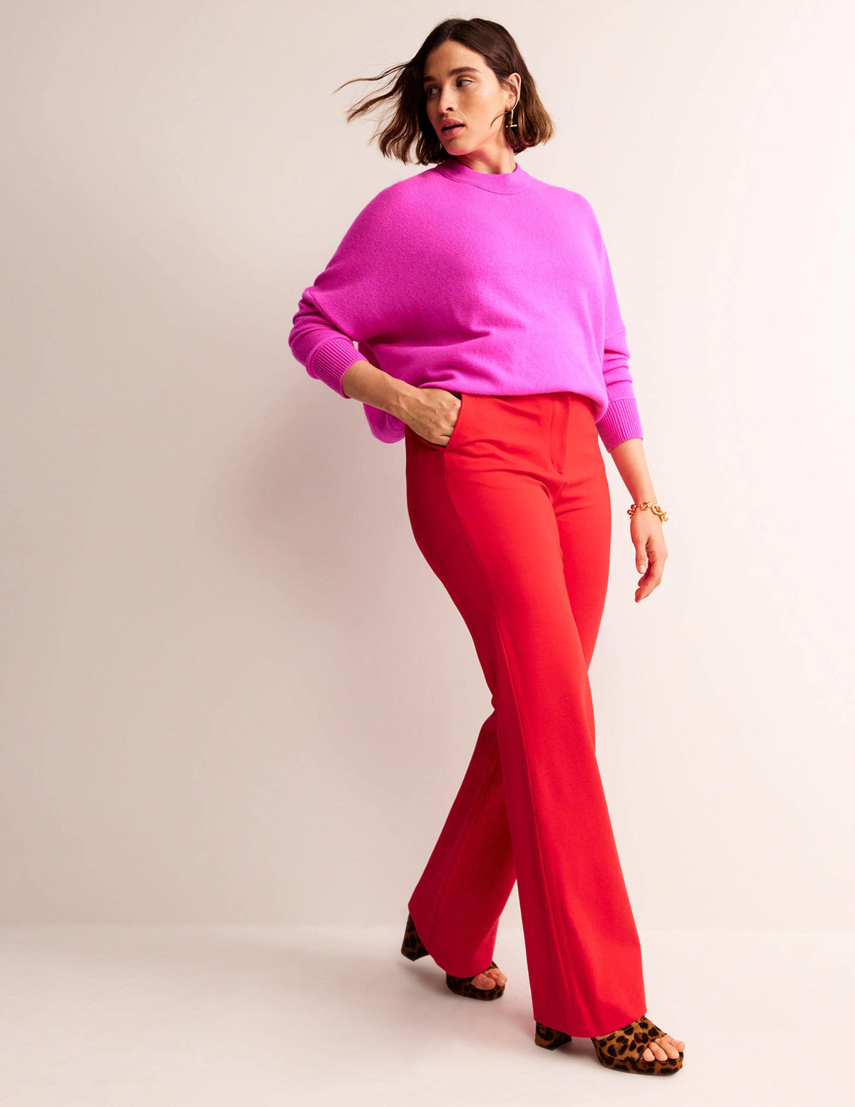 Brompton Jersey Pants-Hot Pepper-5