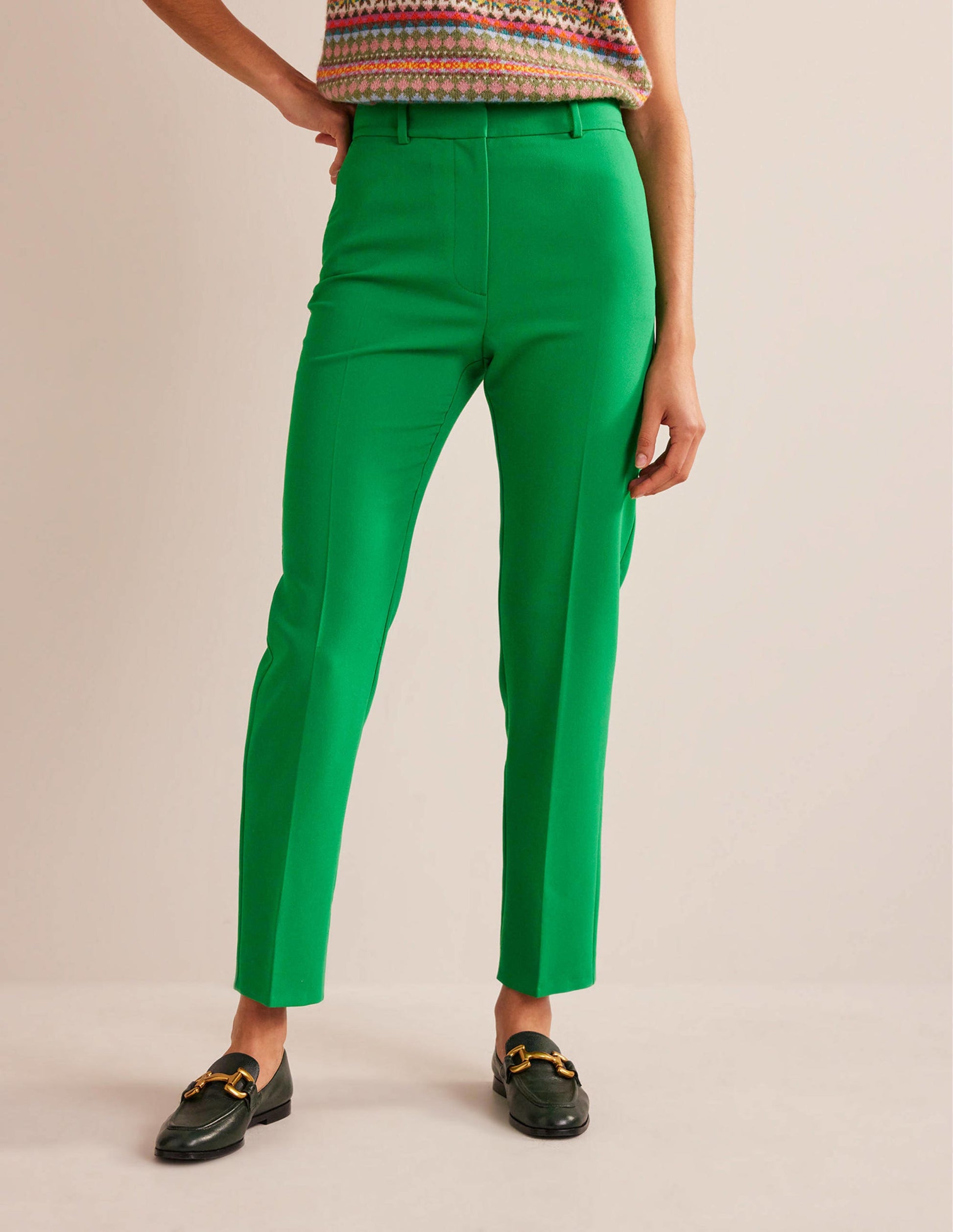 Kew Bi-Stretch Pants-Rich Emerald-4