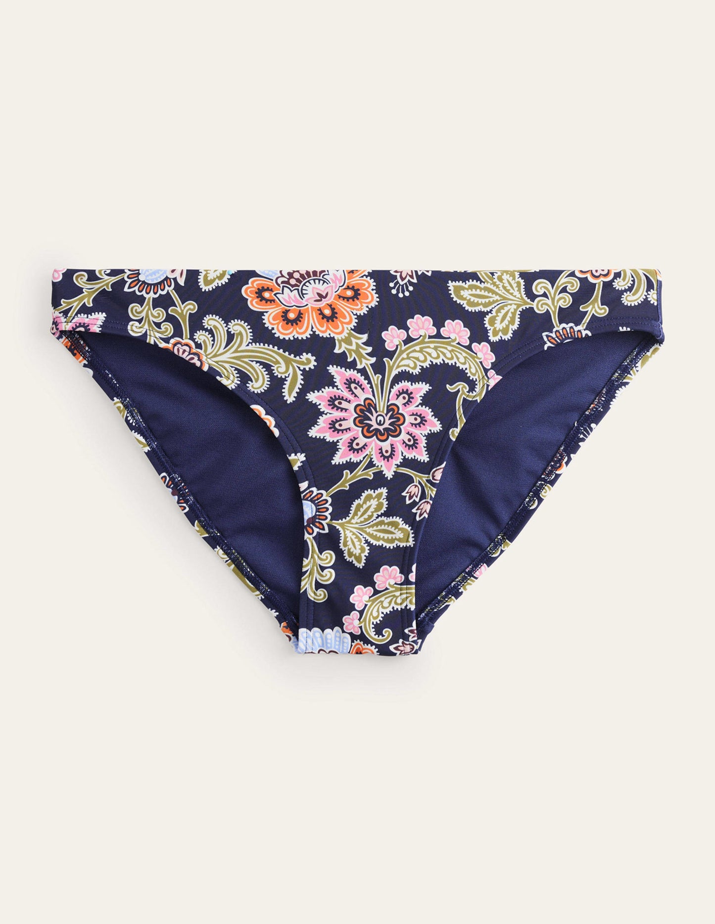 Classic Bikini Bottoms-Midnight, Multi Floral