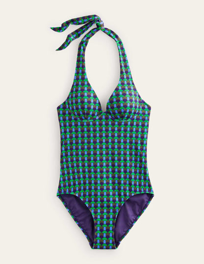 Enhancer Swimsuit-Bright green