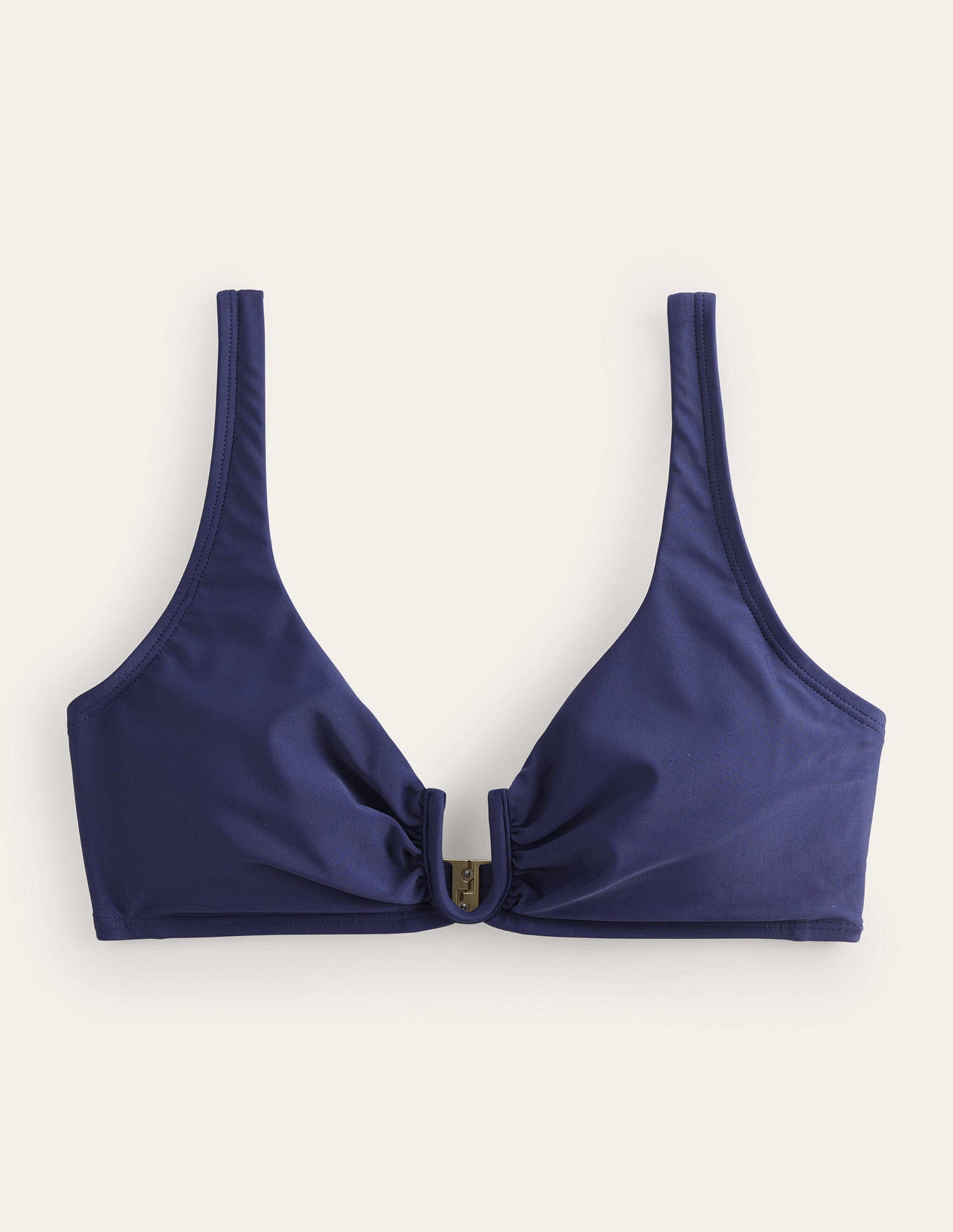 U-Bar Bikini Top-Navy