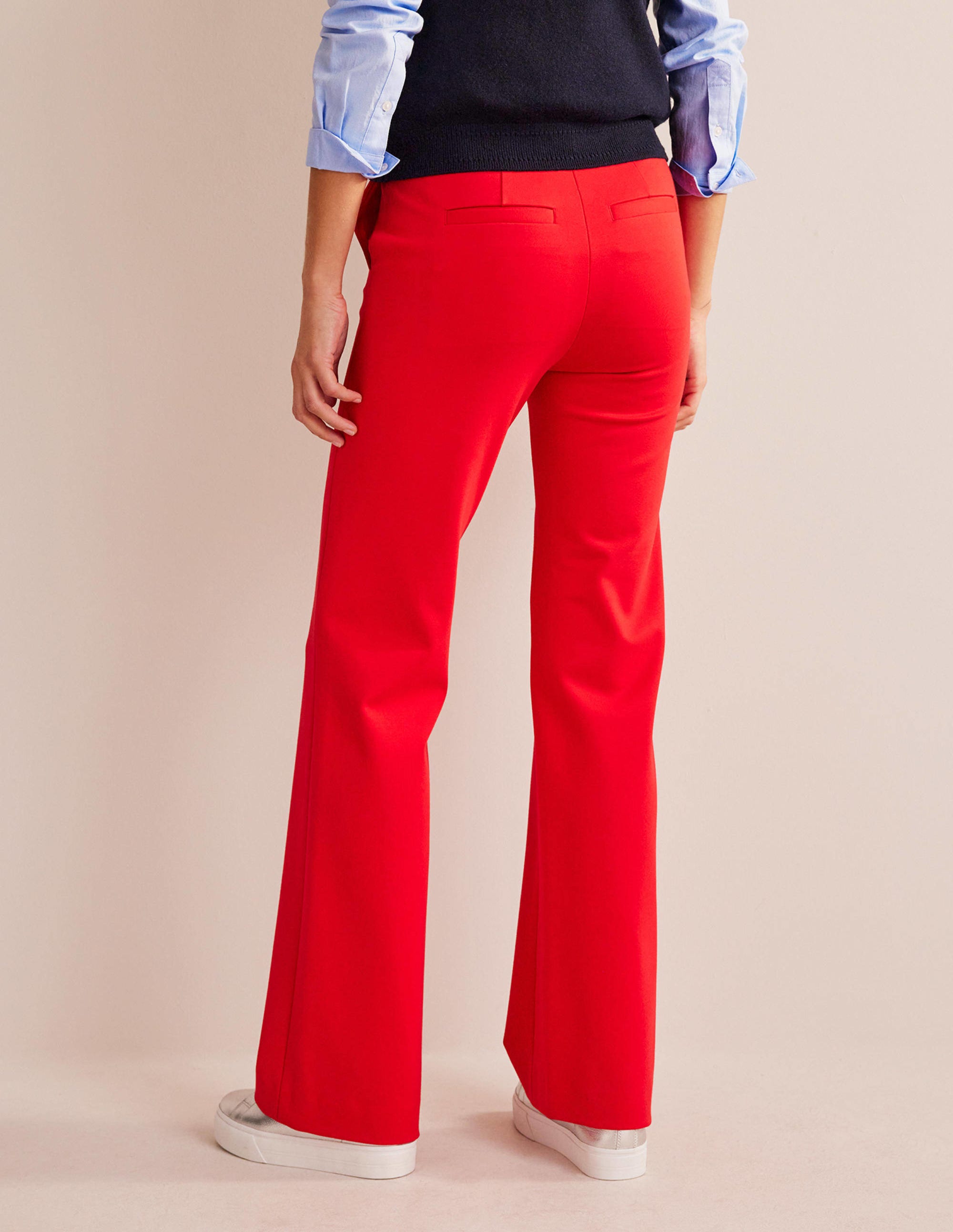 Westbourne Ponte Pants-Hot Pepper - Image 3