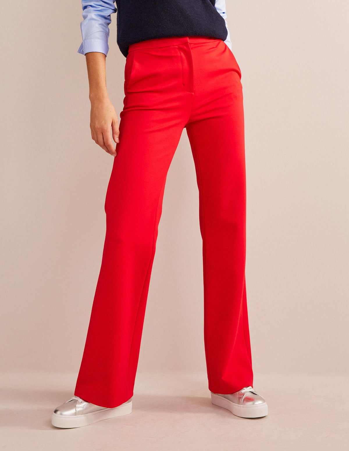 Westbourne Ponte Pants-Hot Pepper - Image 4