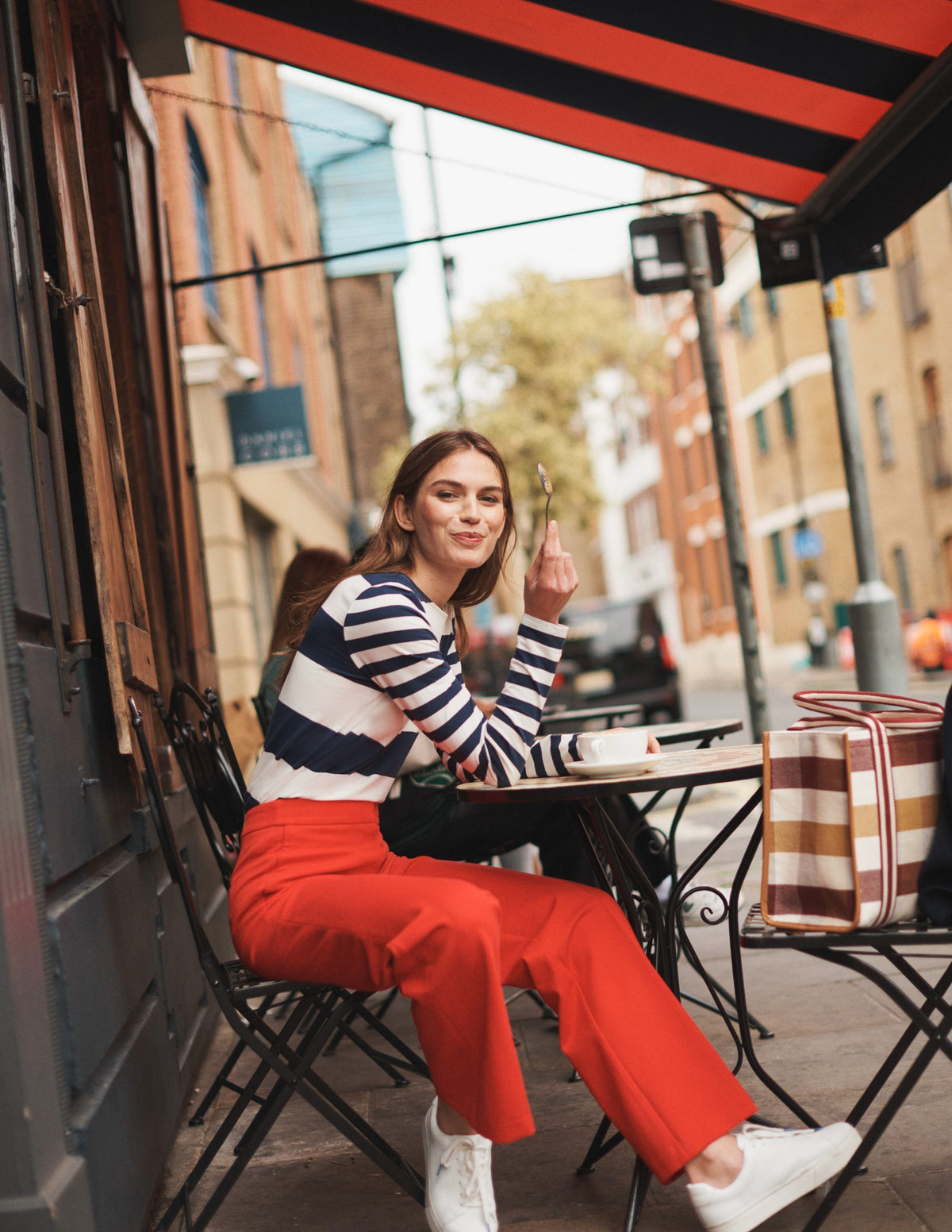 Westbourne Ponte Pants-Hot Pepper - Image 6