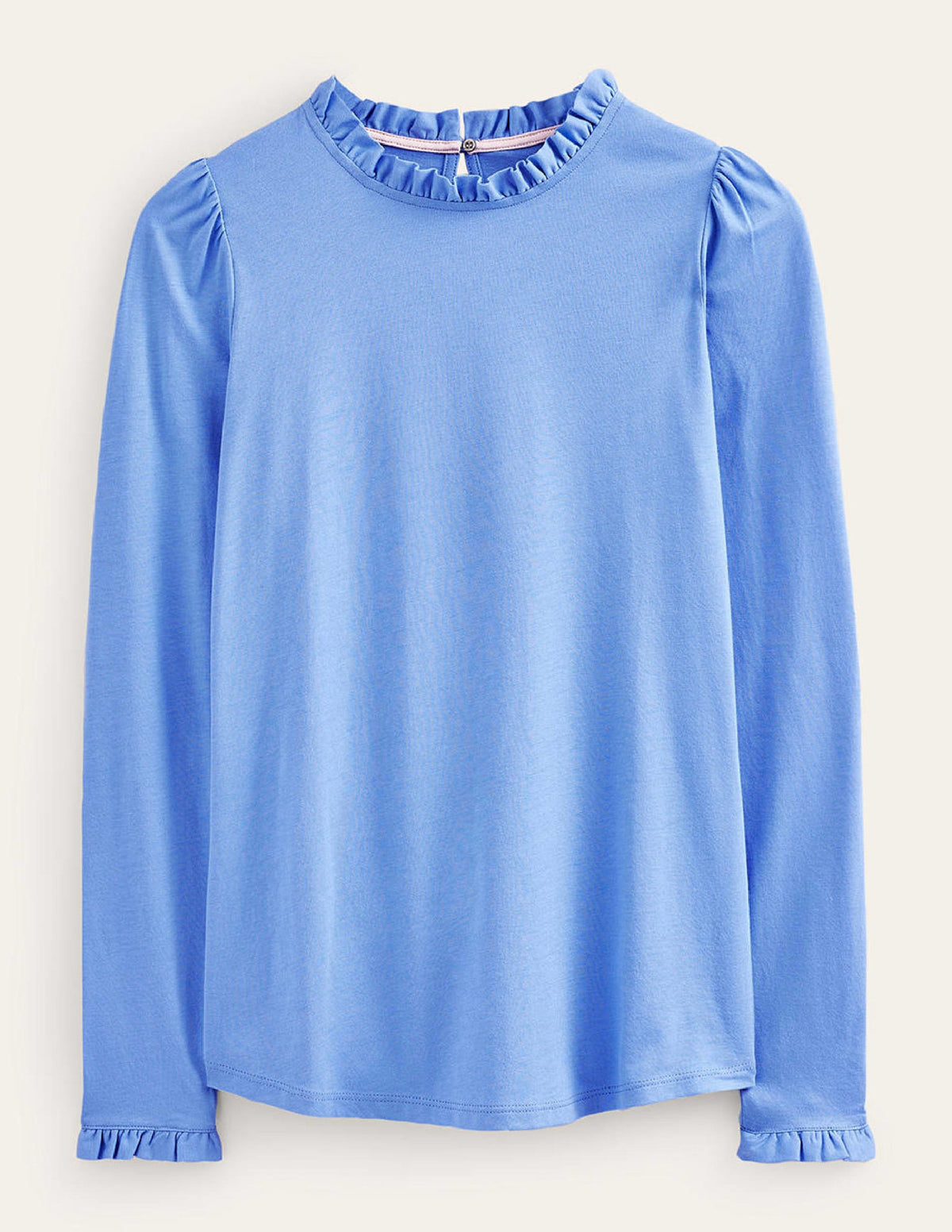 Supersoft Frill Detail Top-Marina-5