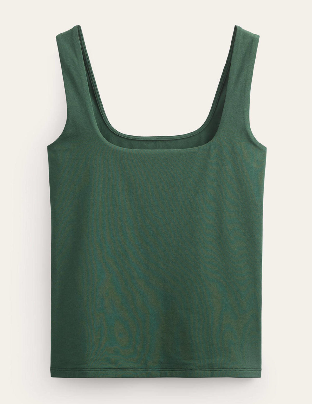 Double Layer Square Neck Tank-Chatsworth Green - Image 5
