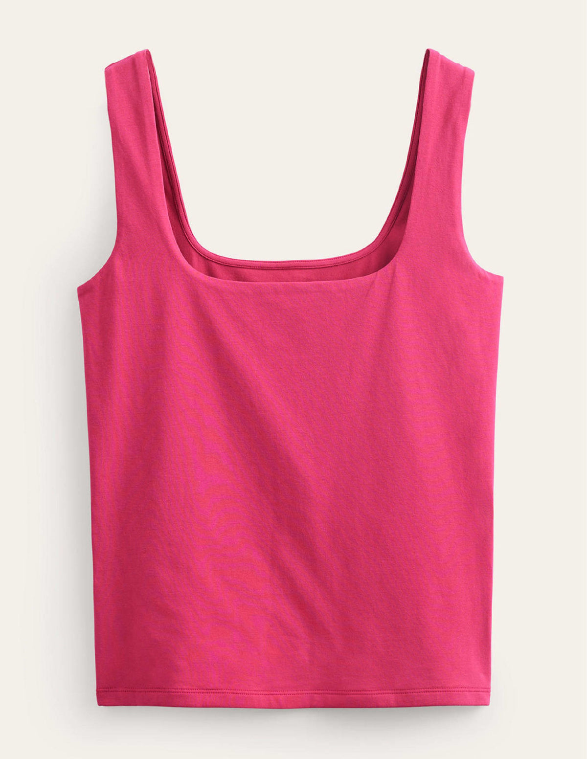 Double Layer Square Neck Tank-Warm Cranberry - Image 5