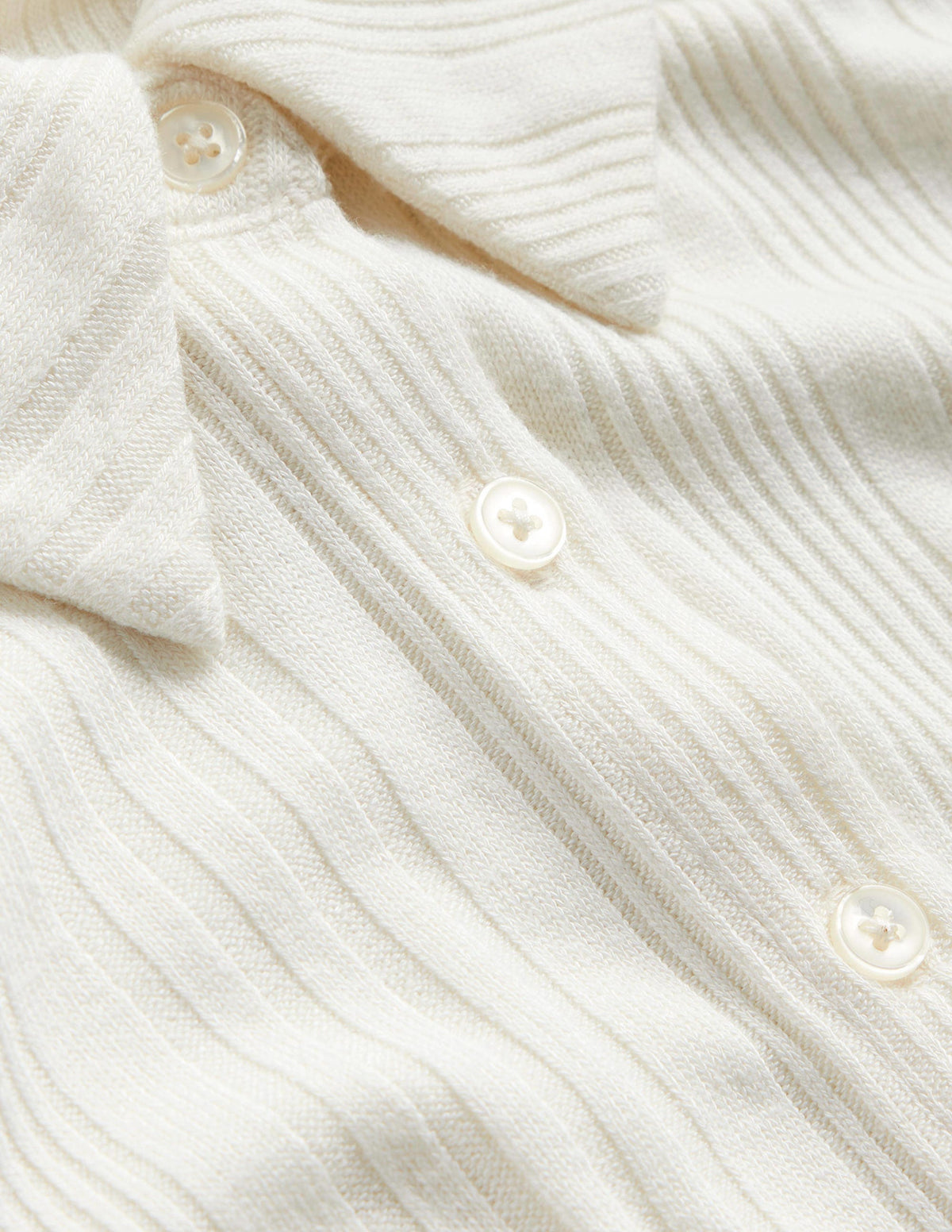 Charlotte Jersey Shirt-Ivory - Image 6