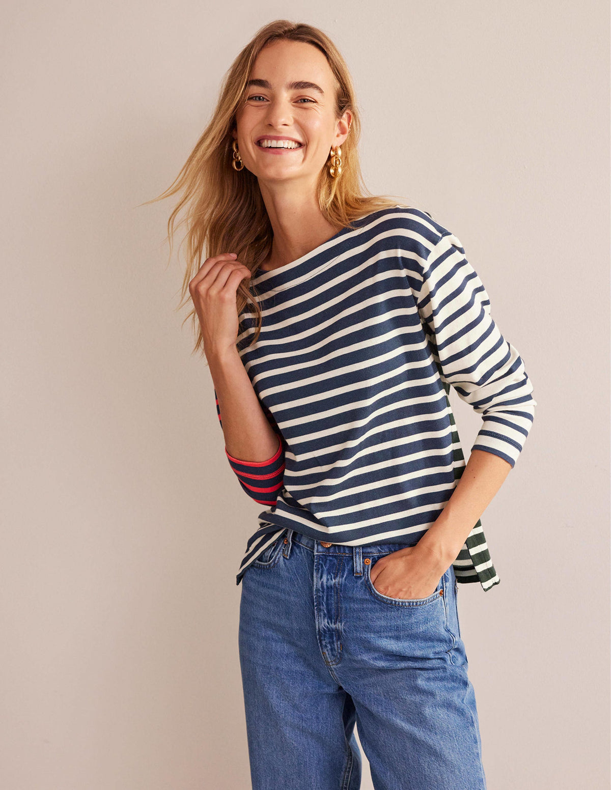 Sophie Hotch Potch Breton Top-Hotch Potch Multi Stripe - Image 4