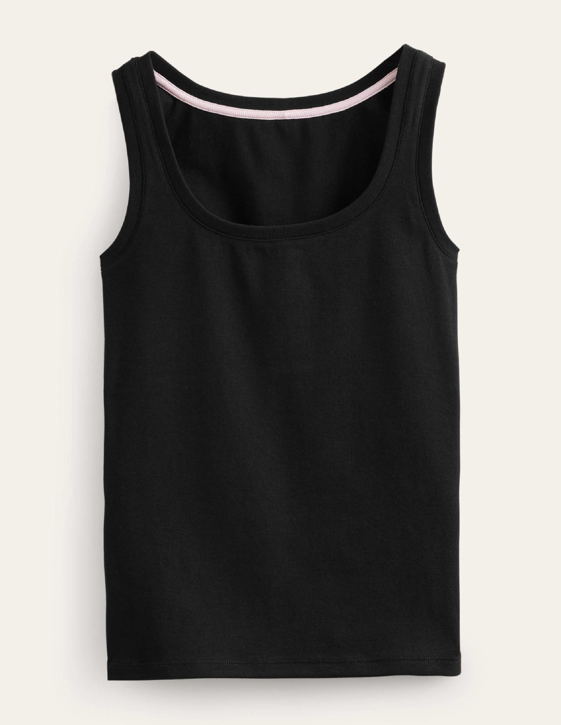 Essential Scoop-Neck Tank-Black-5