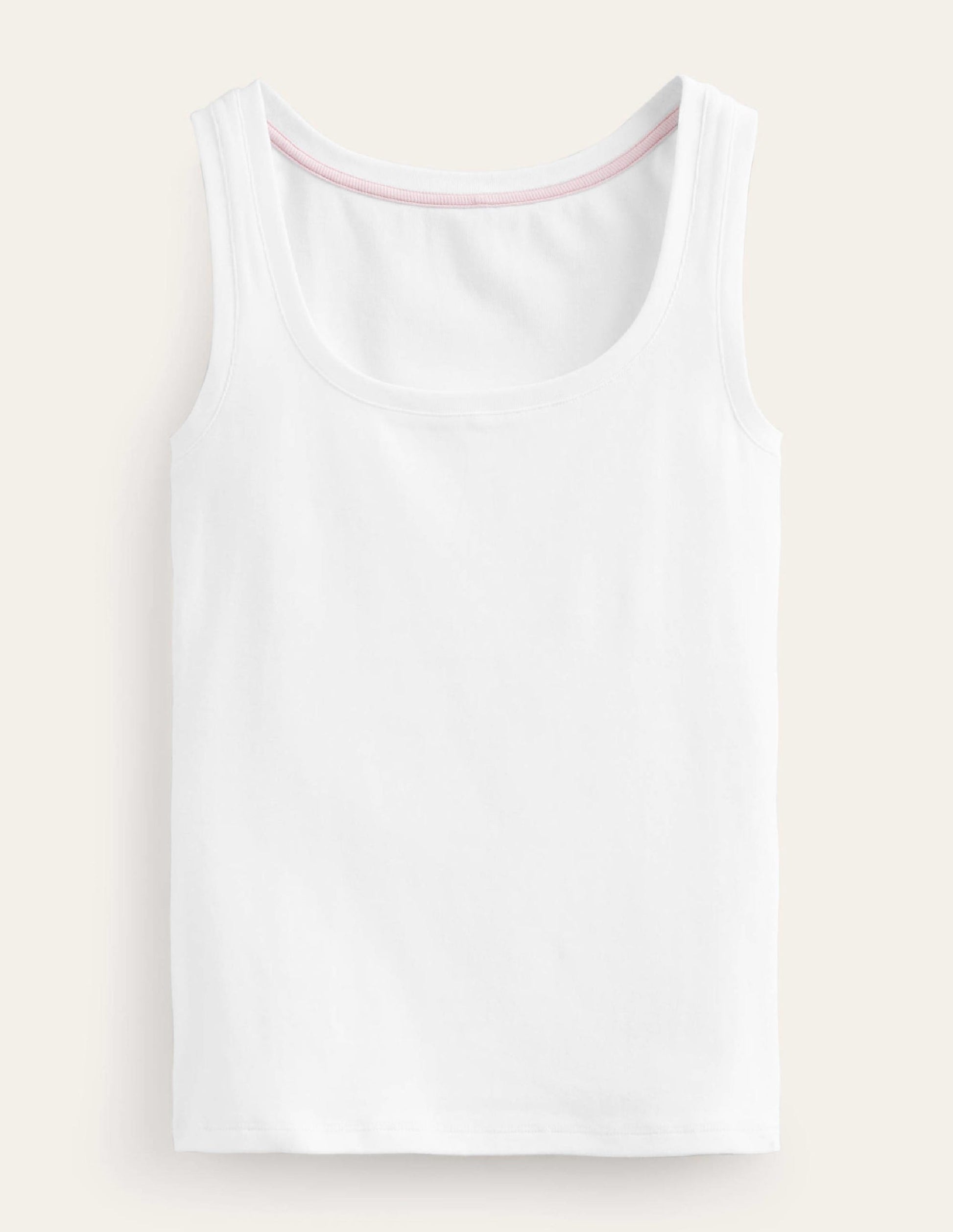 Essential Scoop-Neck Tank-White-5