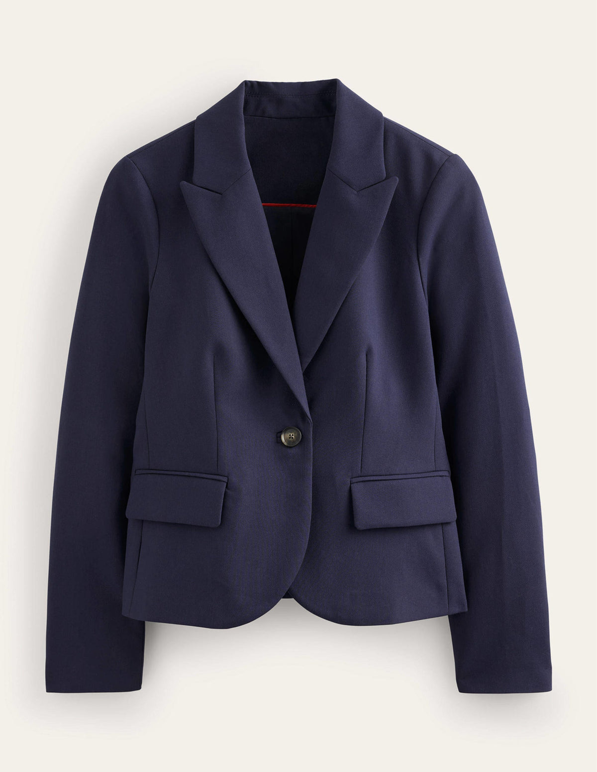 The Canonbury Tailored Blazer-Navy - Image 6