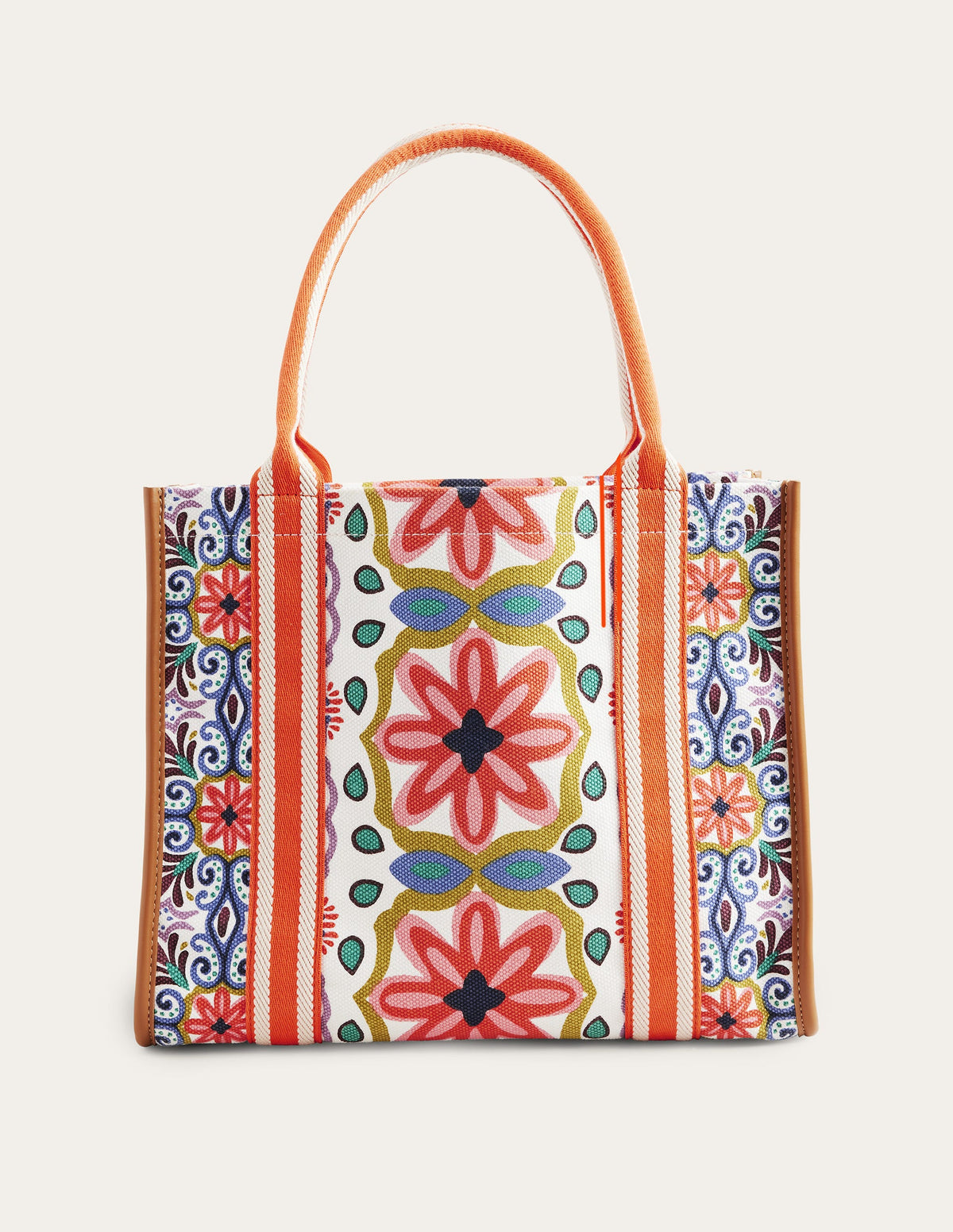 Tilda Canvas Tote Bag-Tapestry, Geo-1