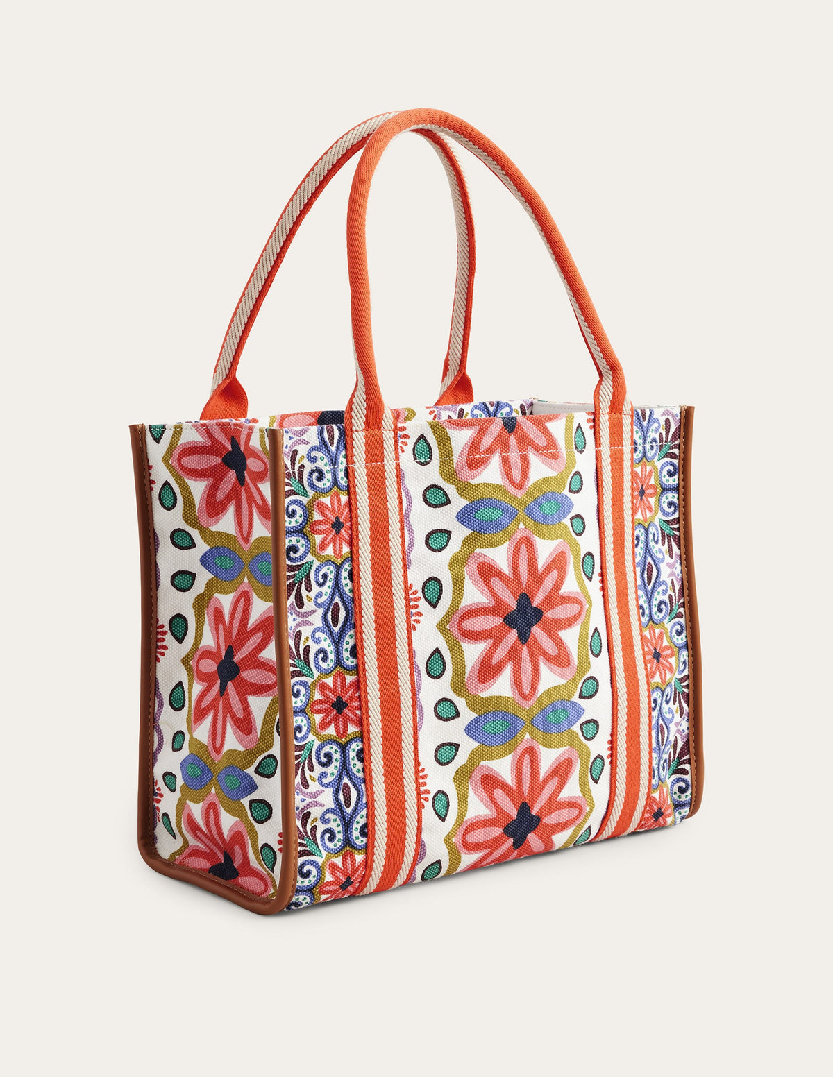 Tilda Canvas Tote Bag-Tapestry, Geo-2
